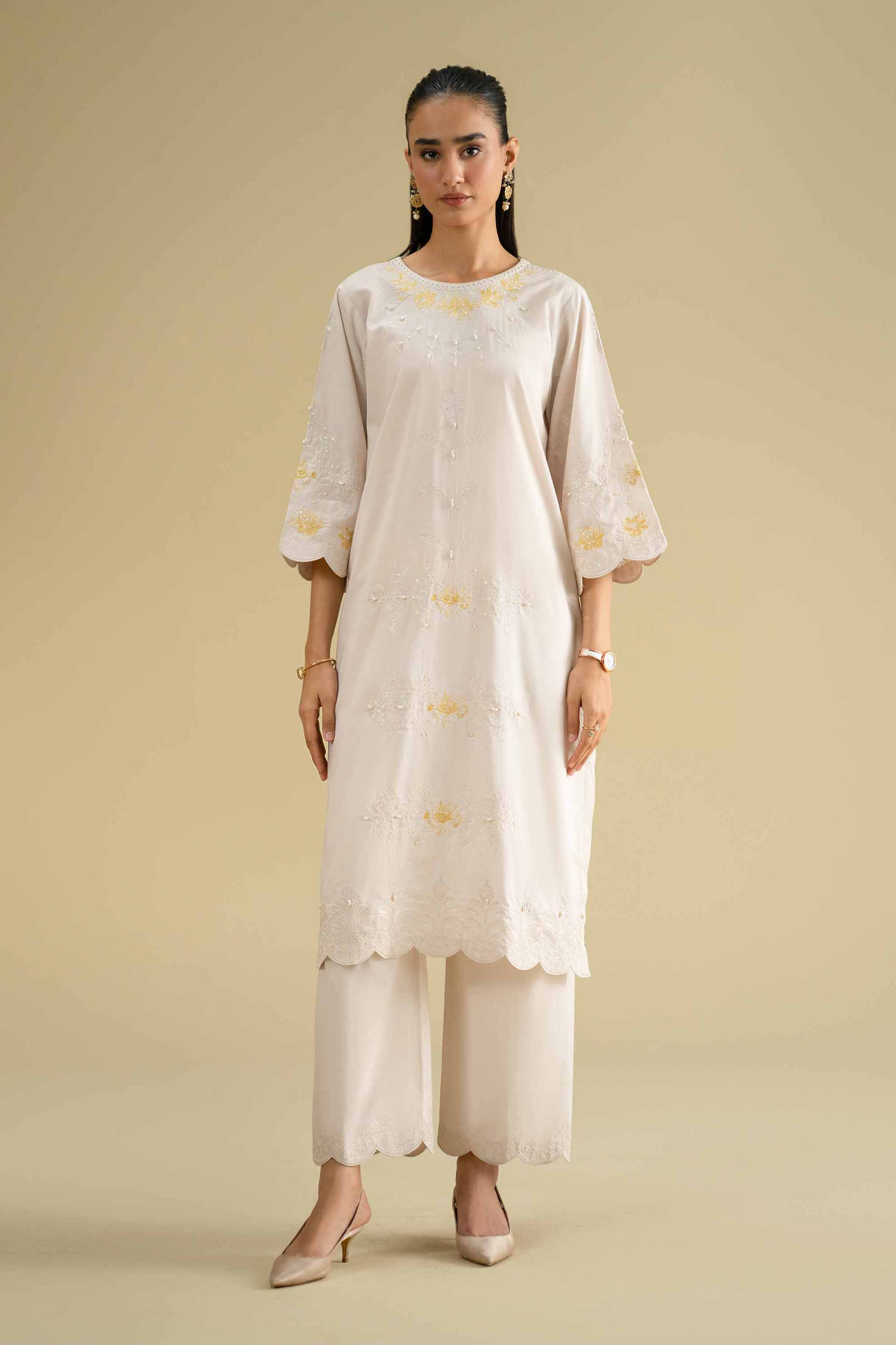 2 Piece - Embroidered Suit - KFE26-50