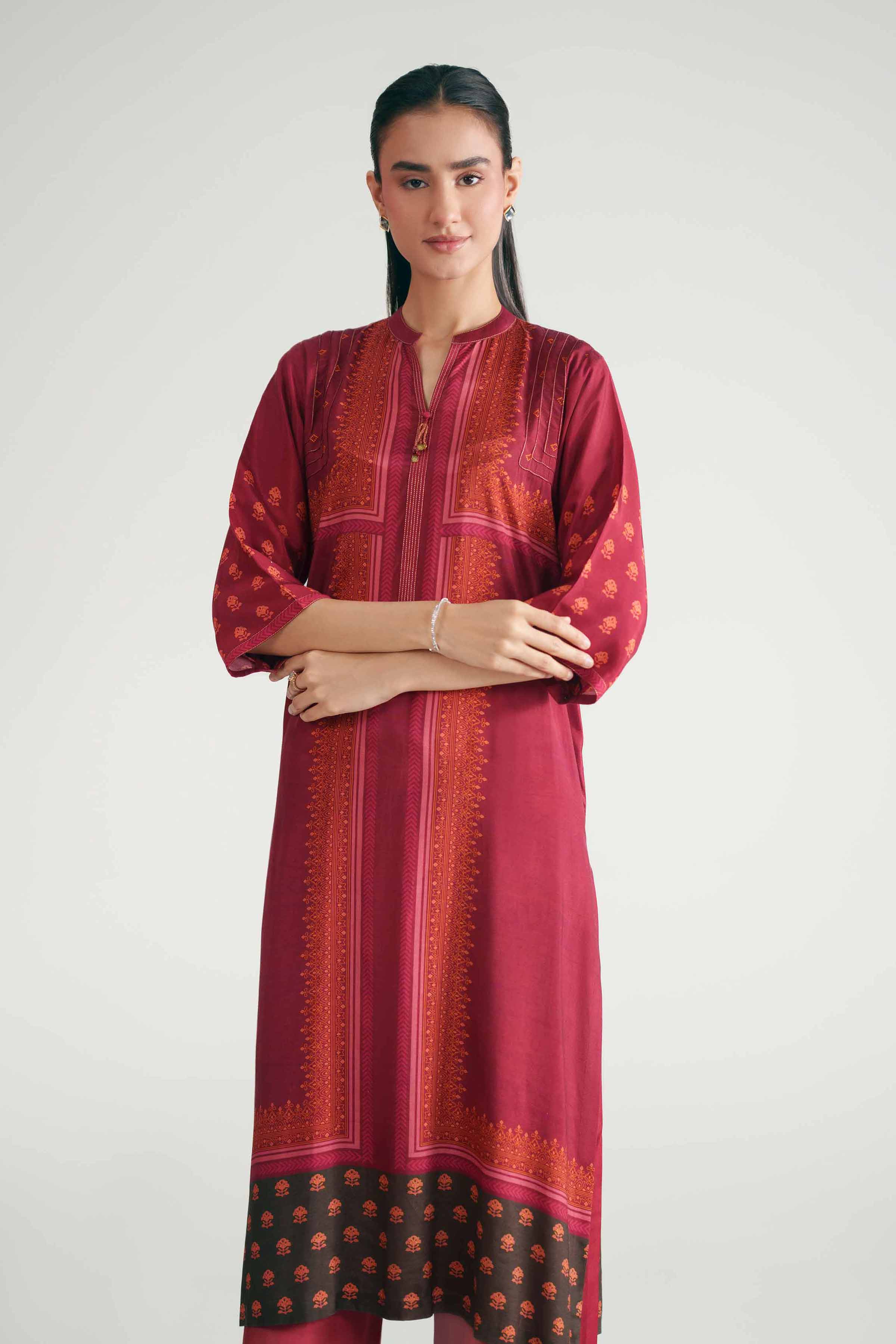 2 Piece - Printed Suit - KFE26-64 - Image 2