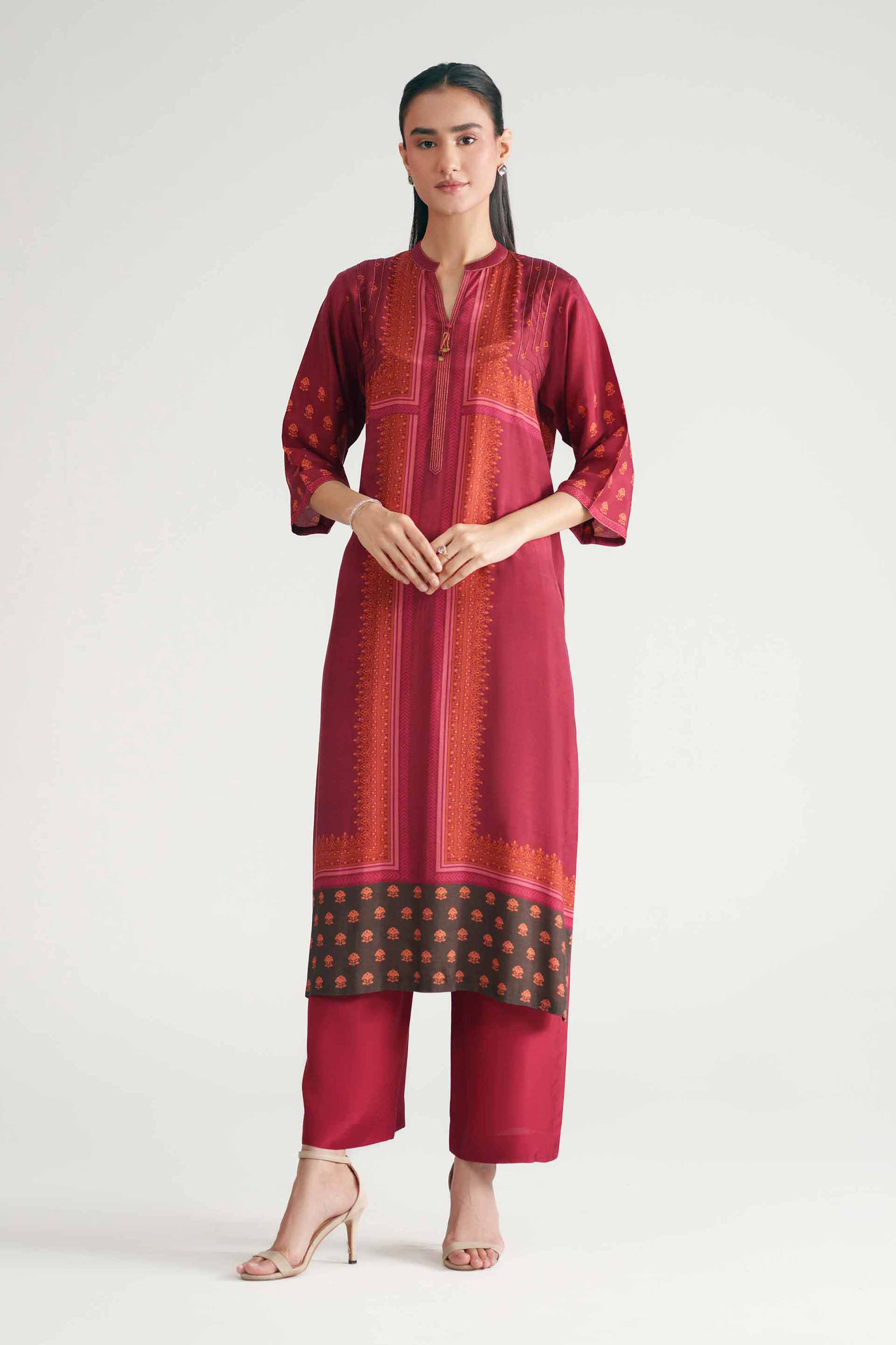 2 Piece - Printed Suit - KFE26-64 - Image 4
