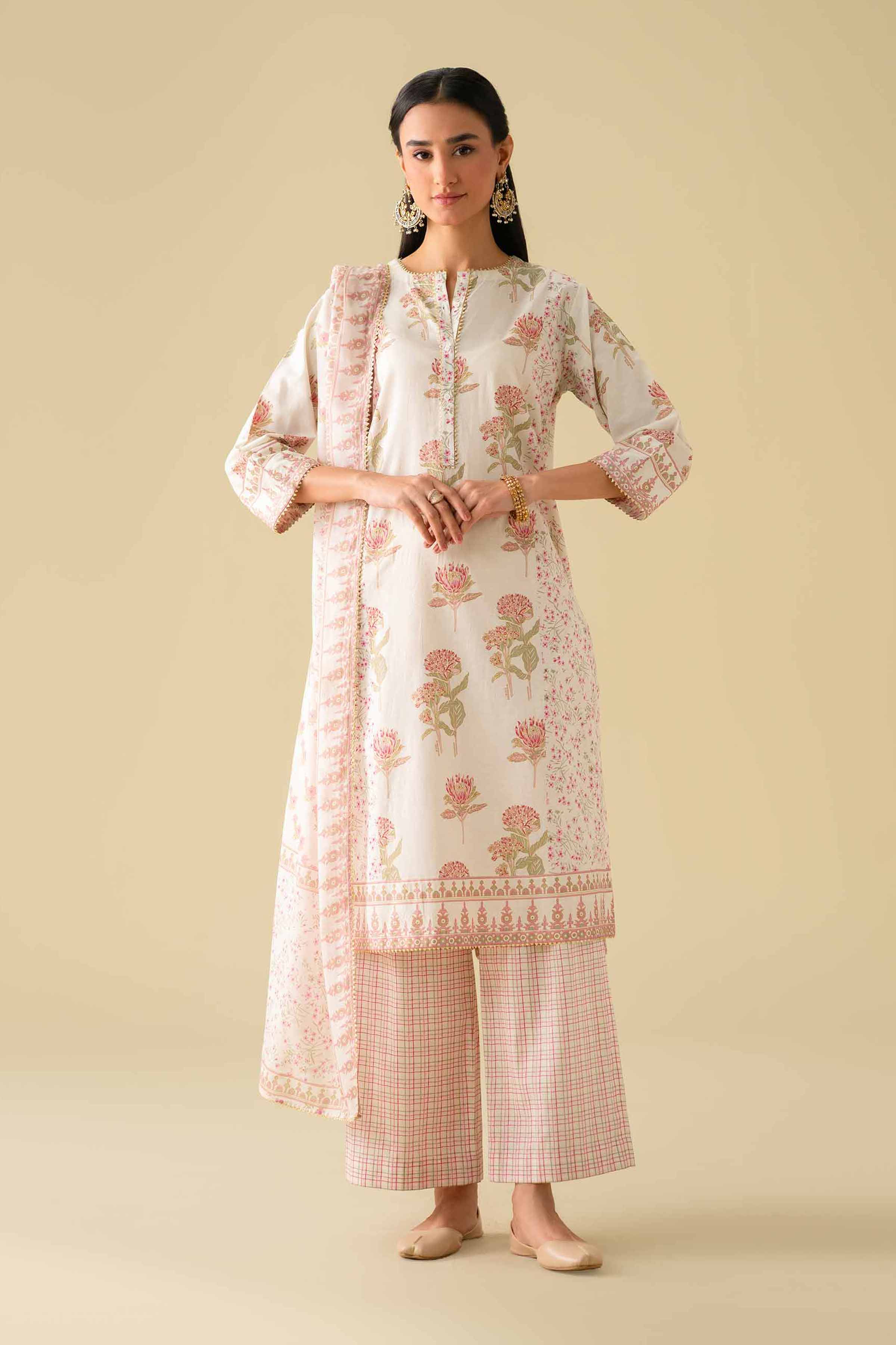 3 Piece - Printed Suit - KFE26-78 - Image 2