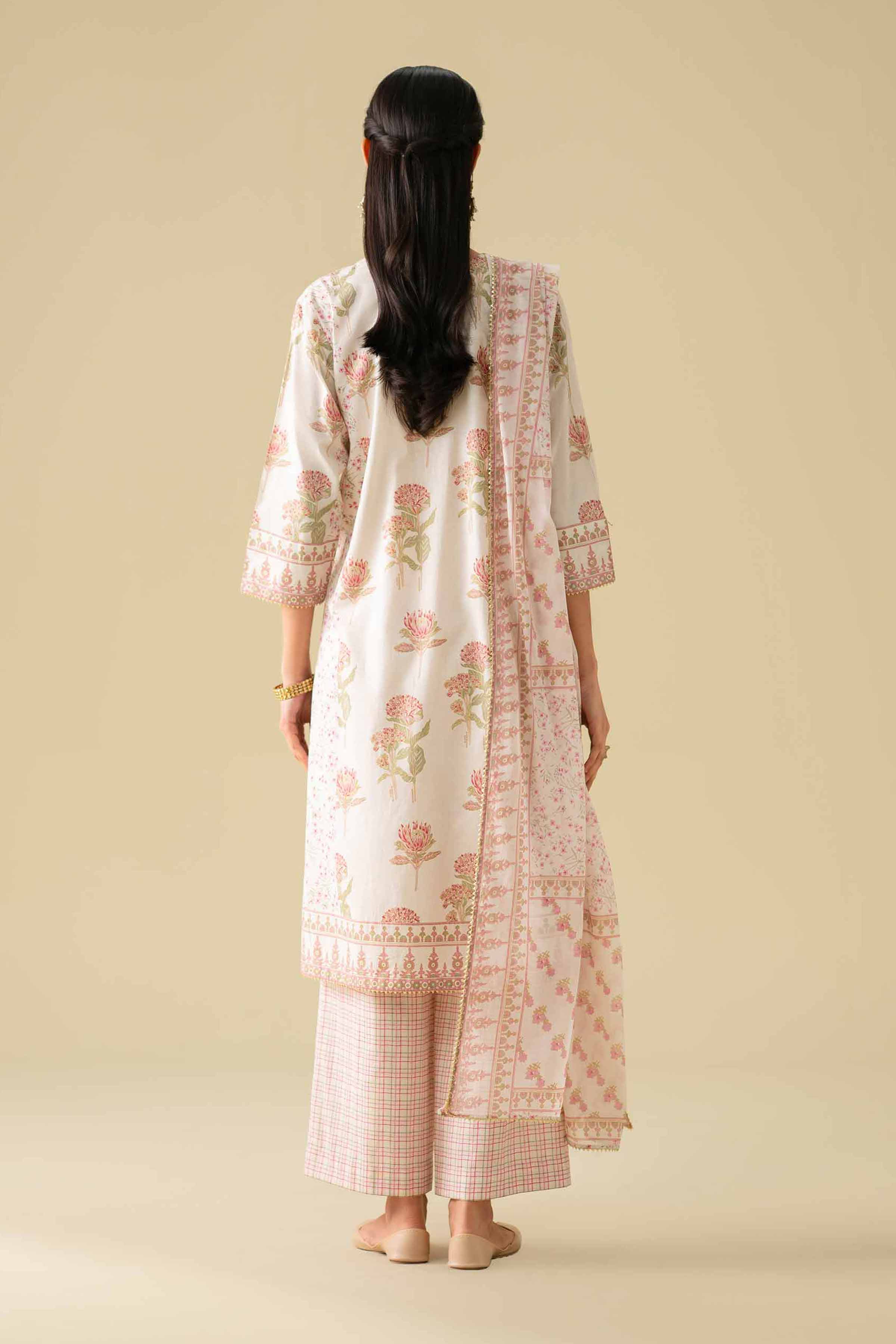 3 Piece - Printed Suit - KFE26-78 - Image 4