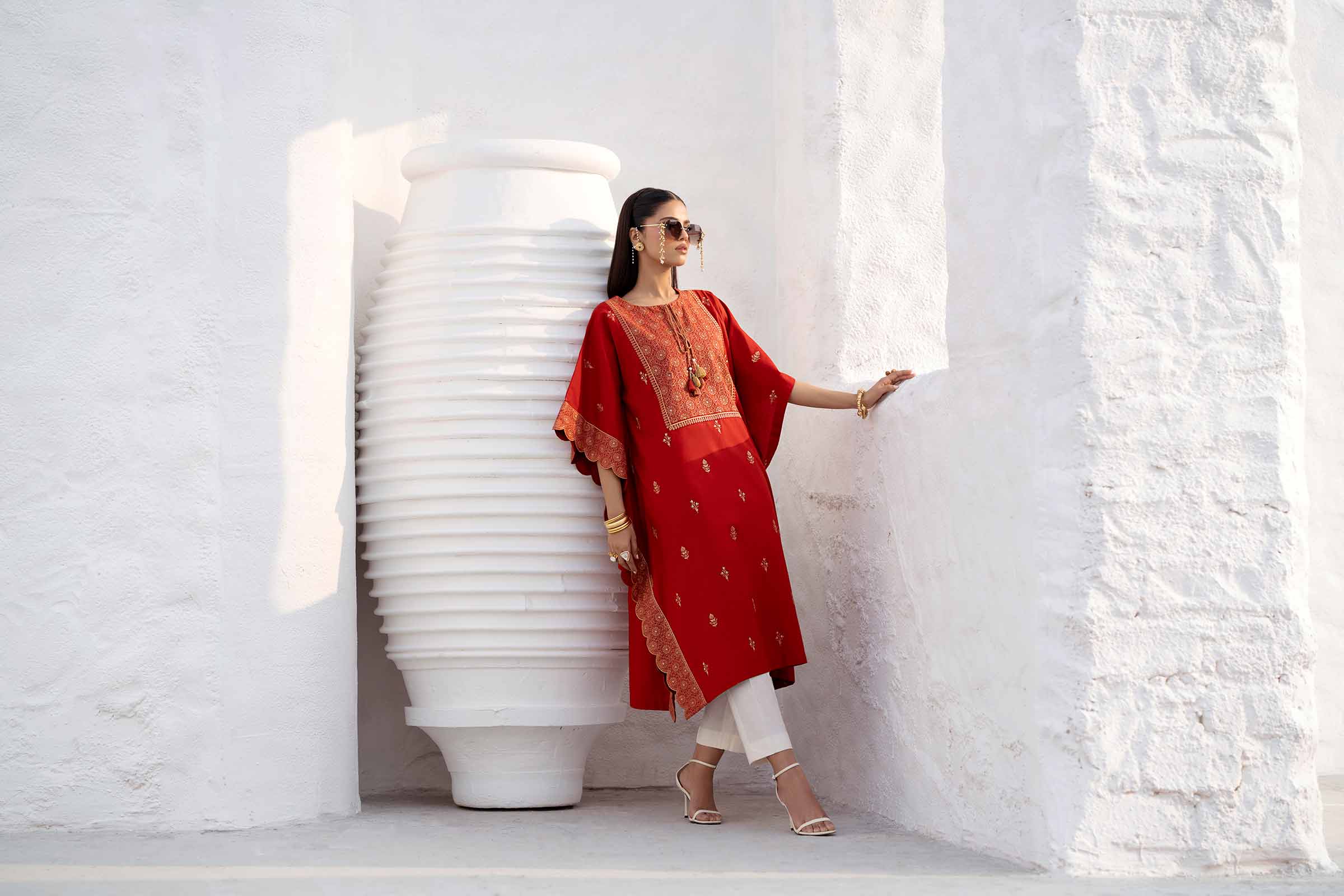 Embroidered Kaftan - KFS25-07 - Image 7
