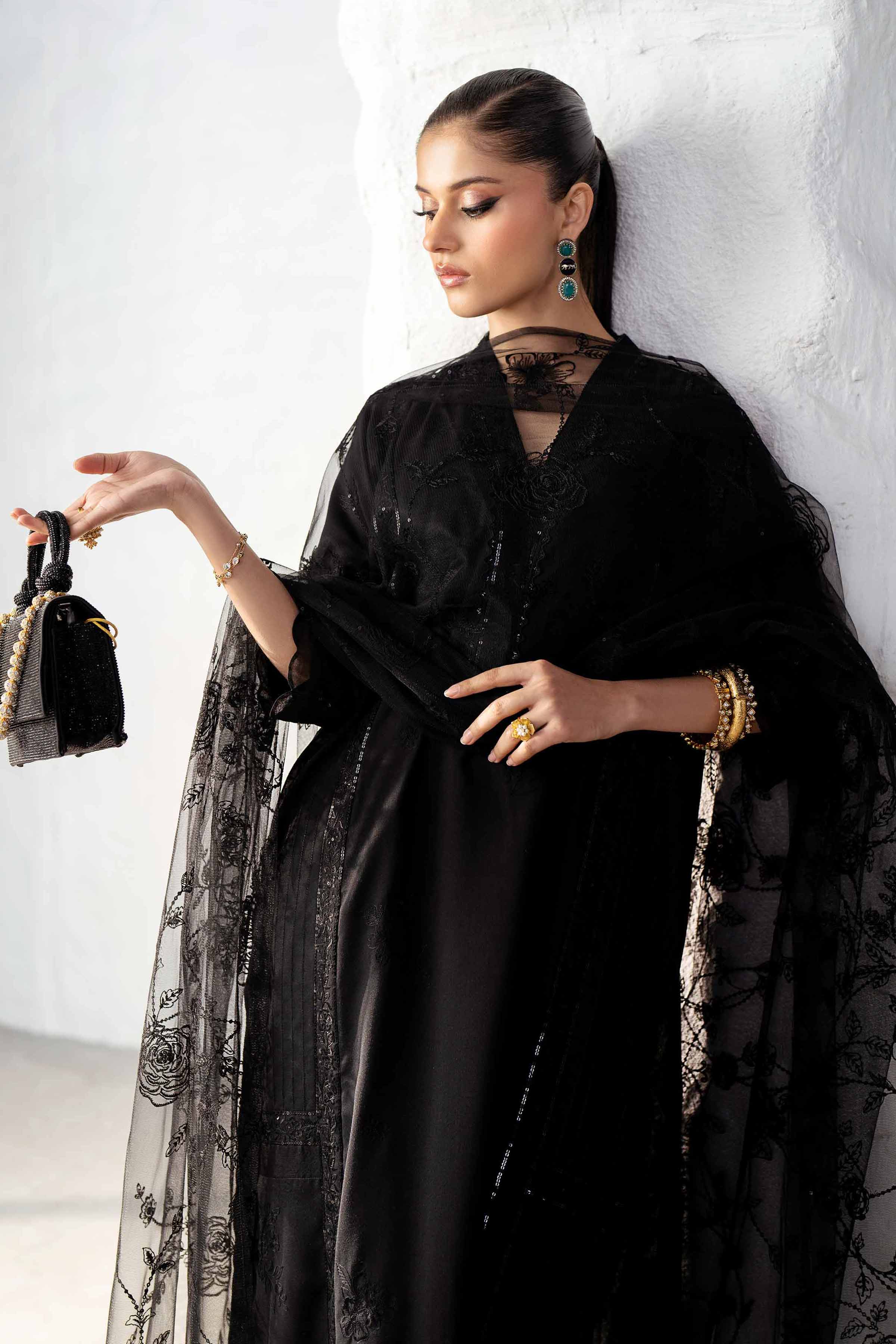 3 Piece - Embroidered Suit - KFS25-21 - Image 2