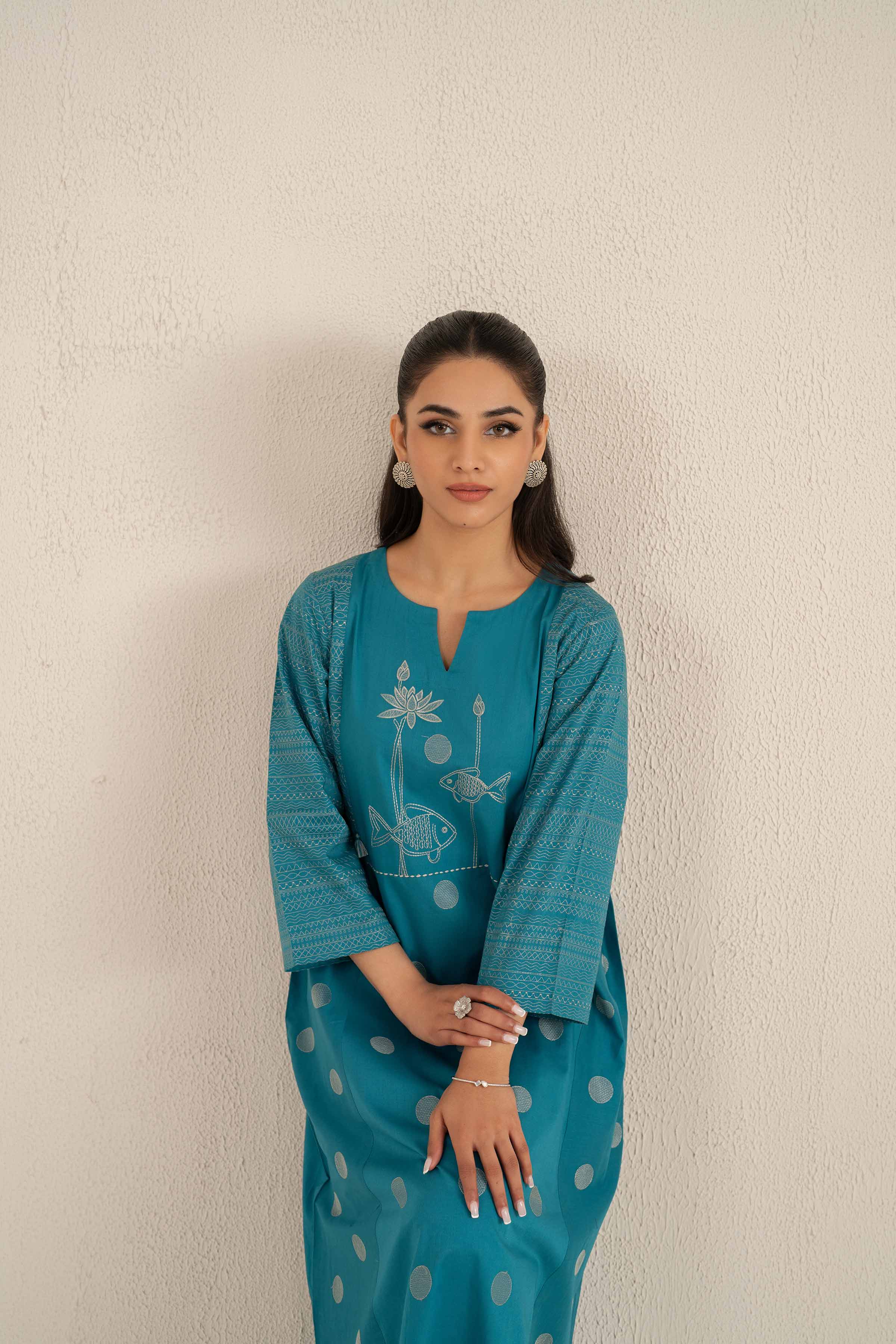 Embroidered Shirt - KFS25-26 - Image 7