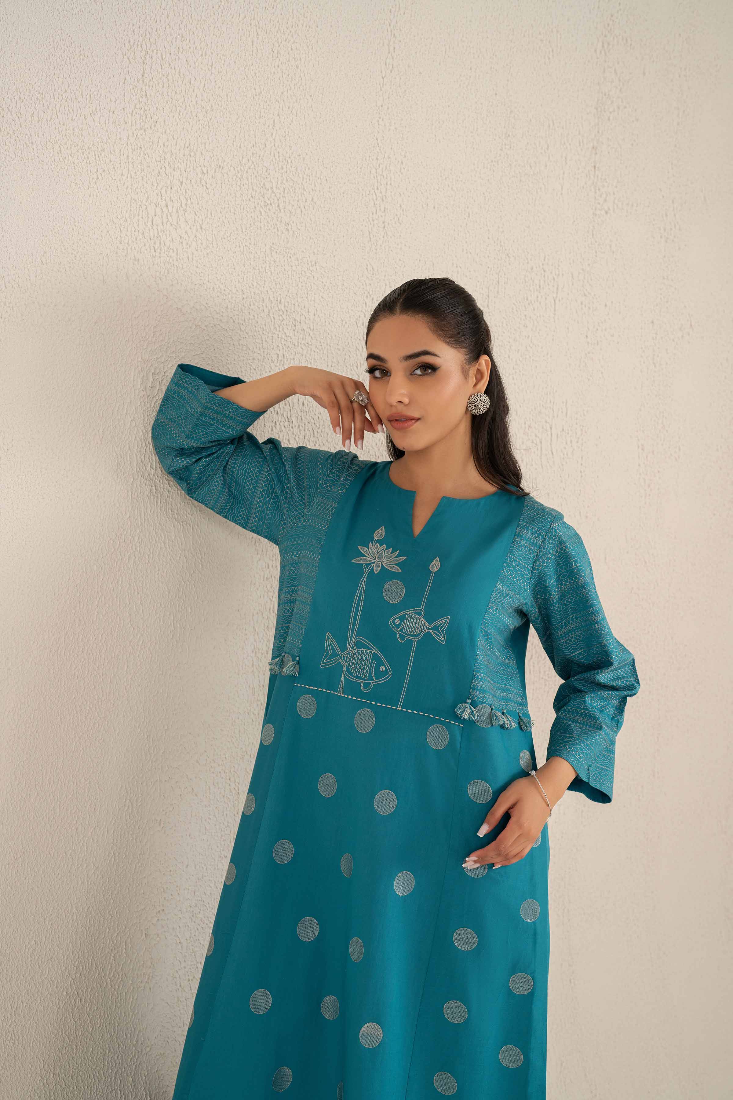 Embroidered Shirt - KFS25-26 - Image 8