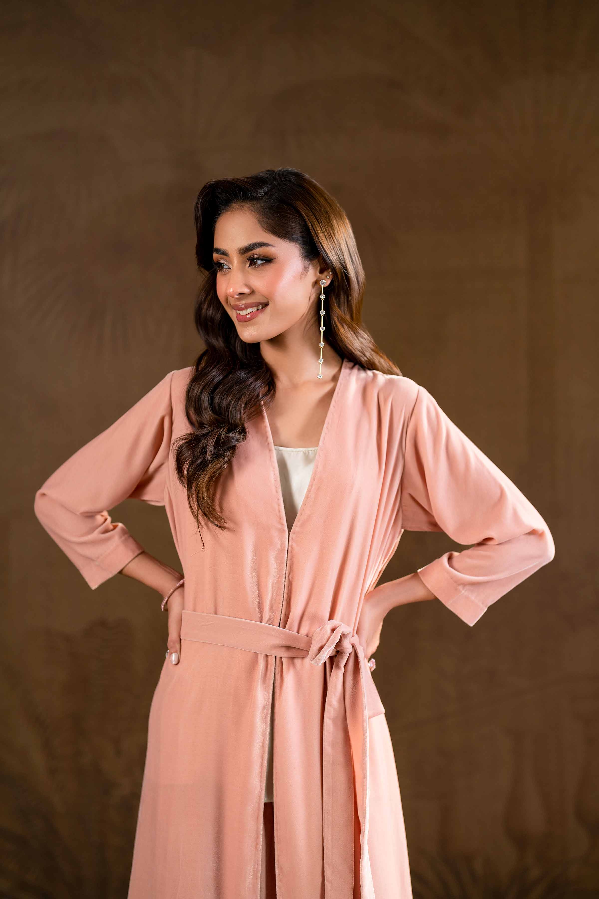 2 Piece - Embroidered Suit - KFW24-05 - Image 5