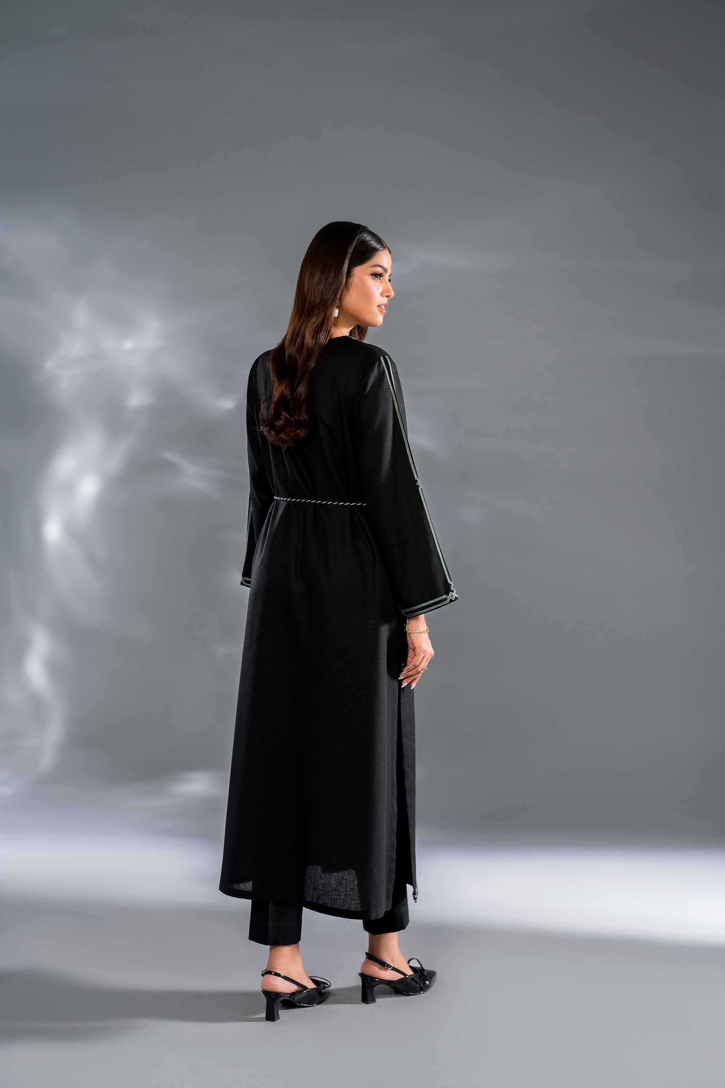 2 Piece - Embroidered Suit - KFW24-103 - Image 3