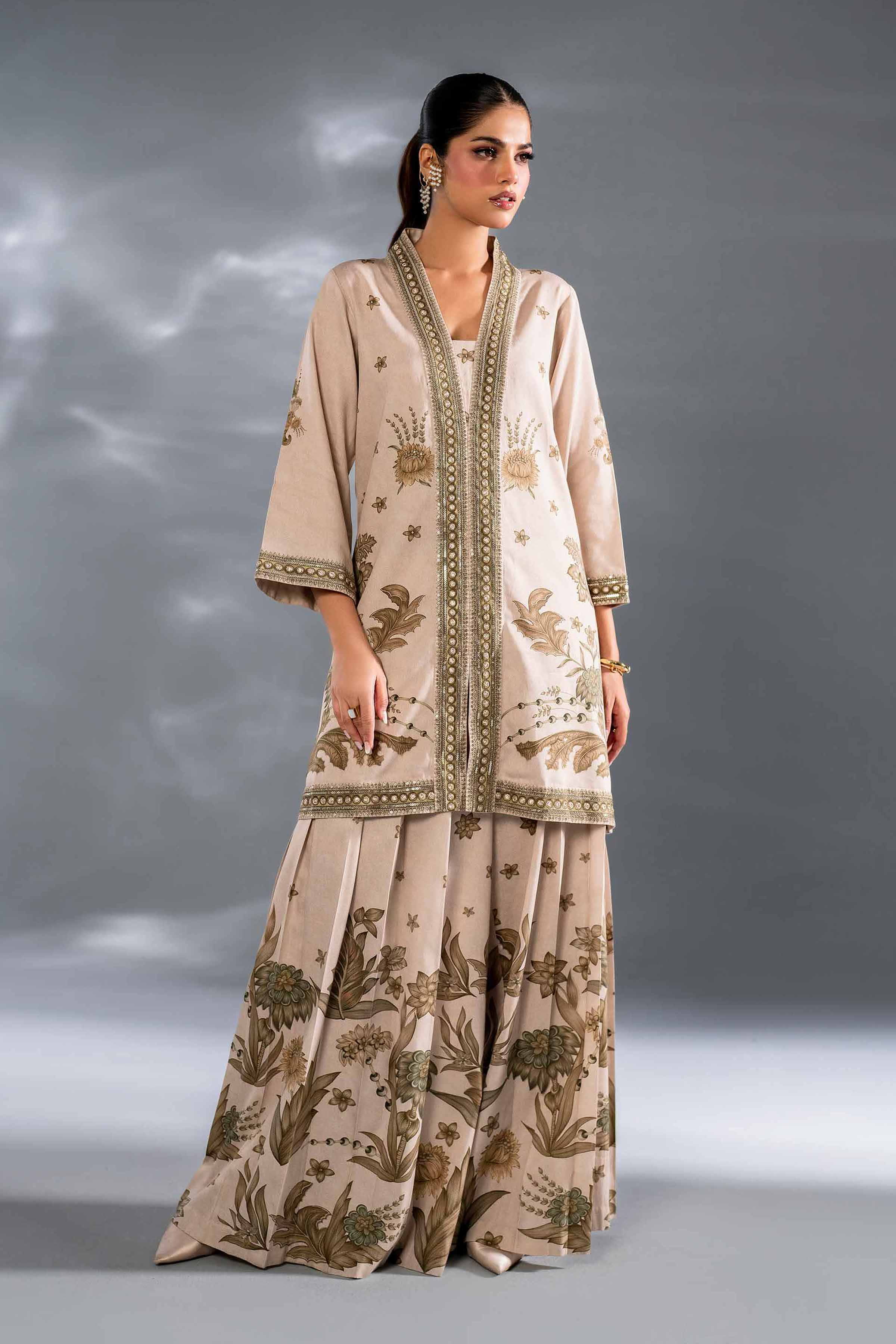 2 Piece - Printed Embroidered - KFW24-110 - Image 2