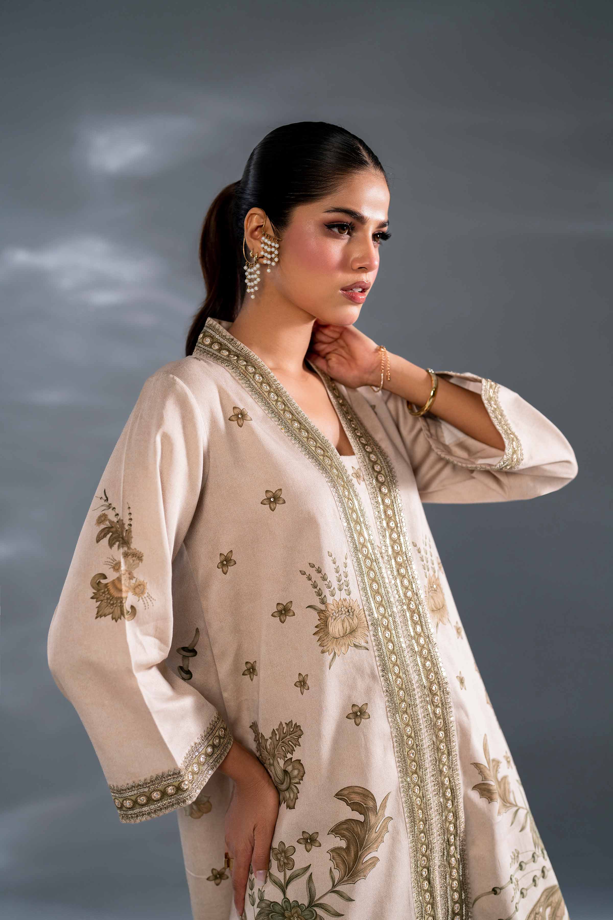 2 Piece - Printed Embroidered - KFW24-110 - Image 3
