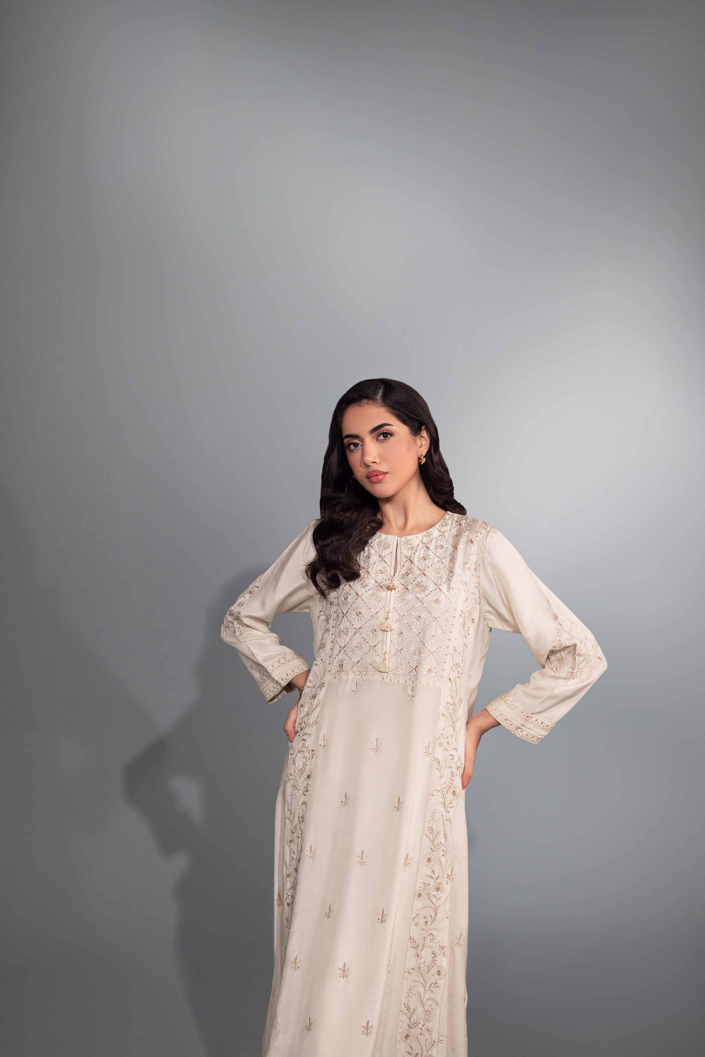 2 Piece - Embroidered Suit - KFW24-34 - Image 6