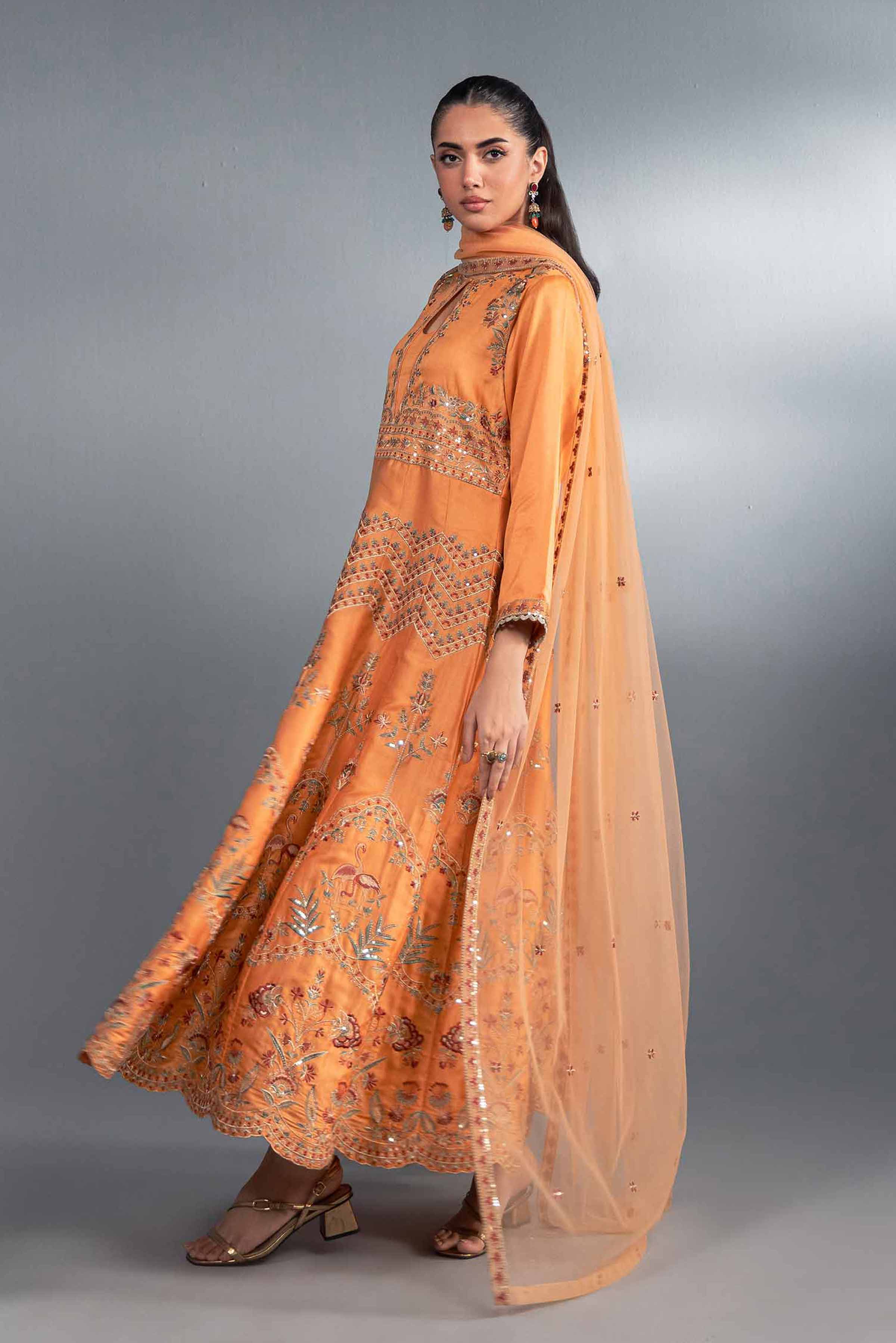 2 Piece - Embroidered Suit - KFW24-44 - Image 2