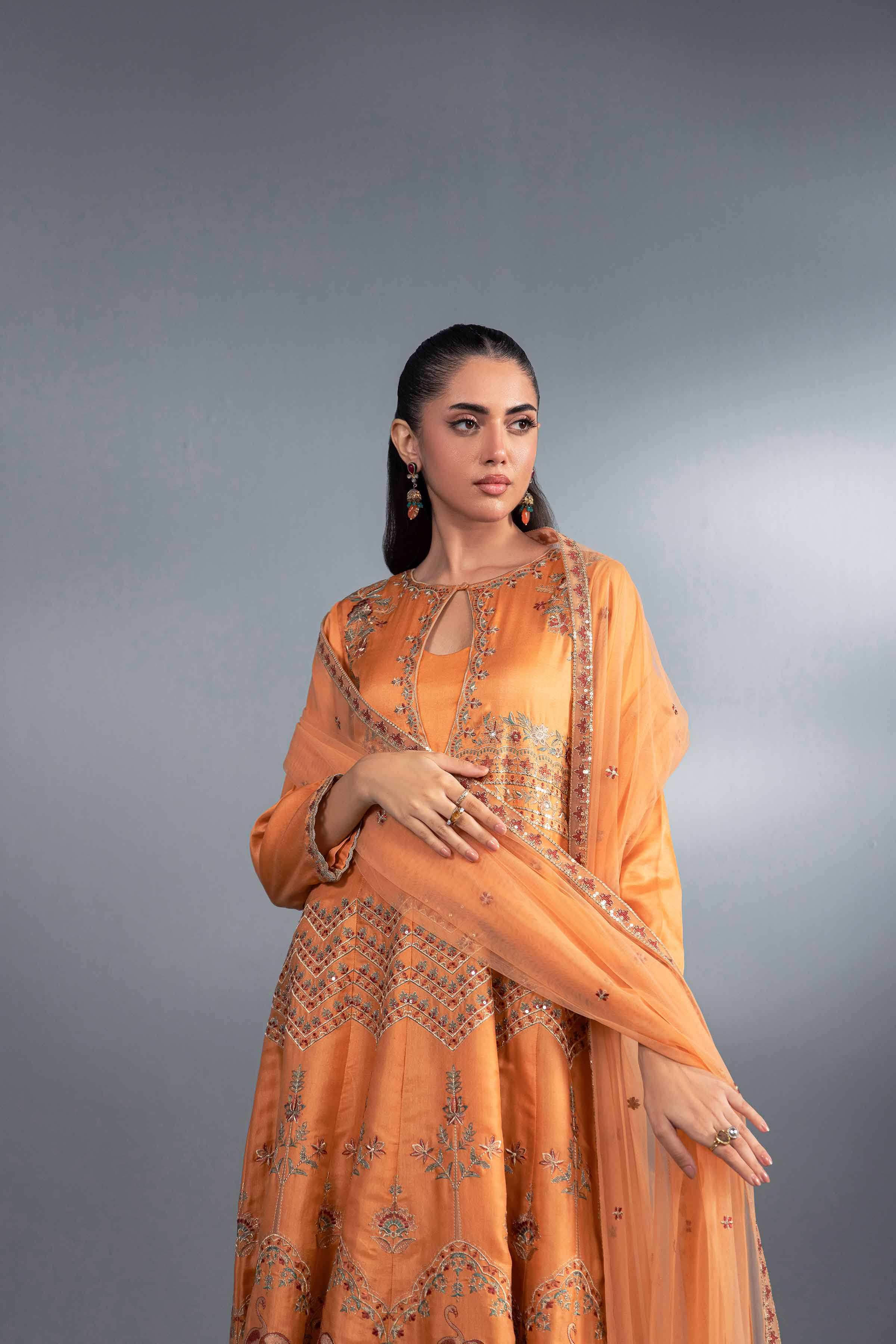 2 Piece - Embroidered Suit - KFW24-44 - Image 5
