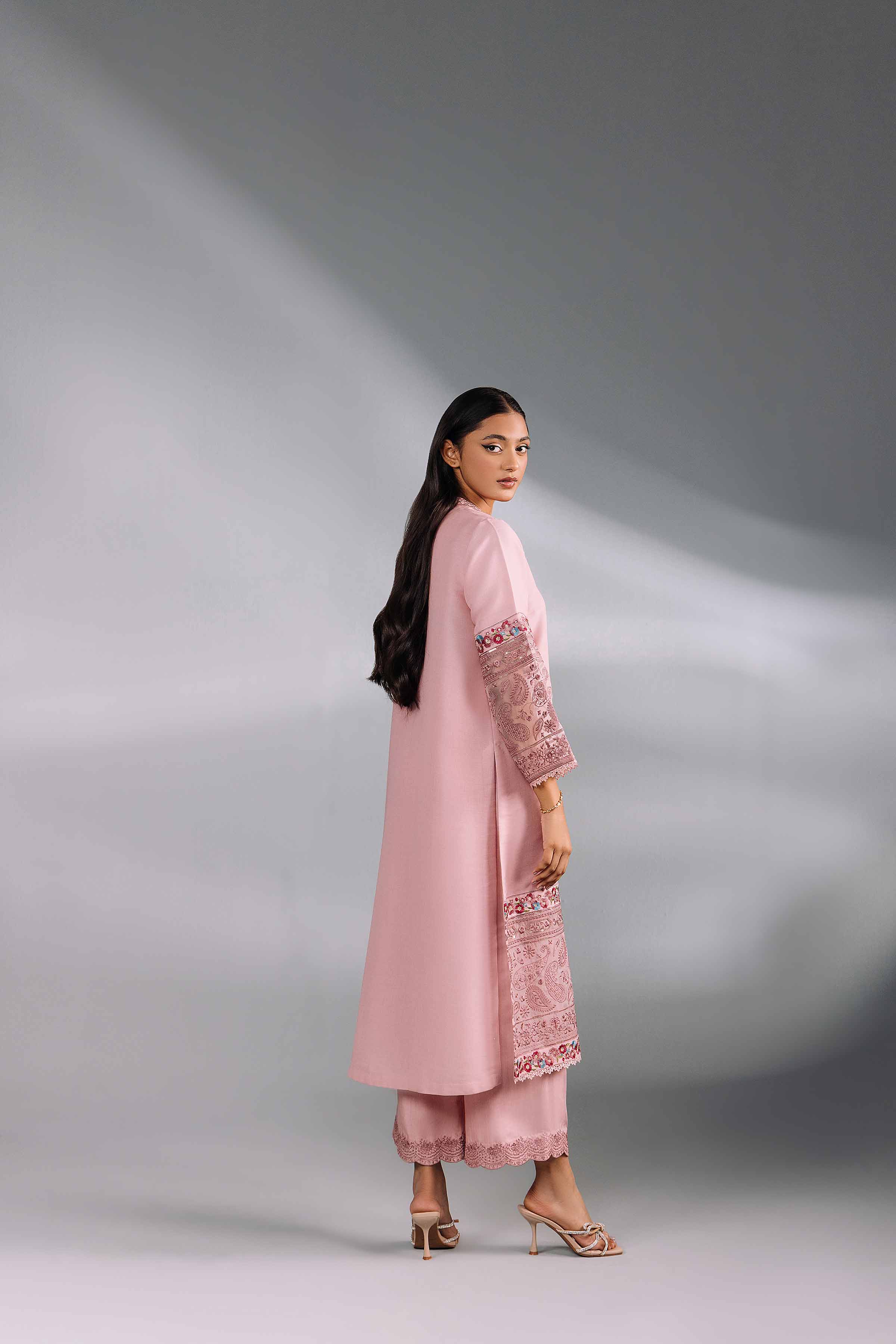 2 Piece - Embroidered Suit - KFW24-73 - Image 2