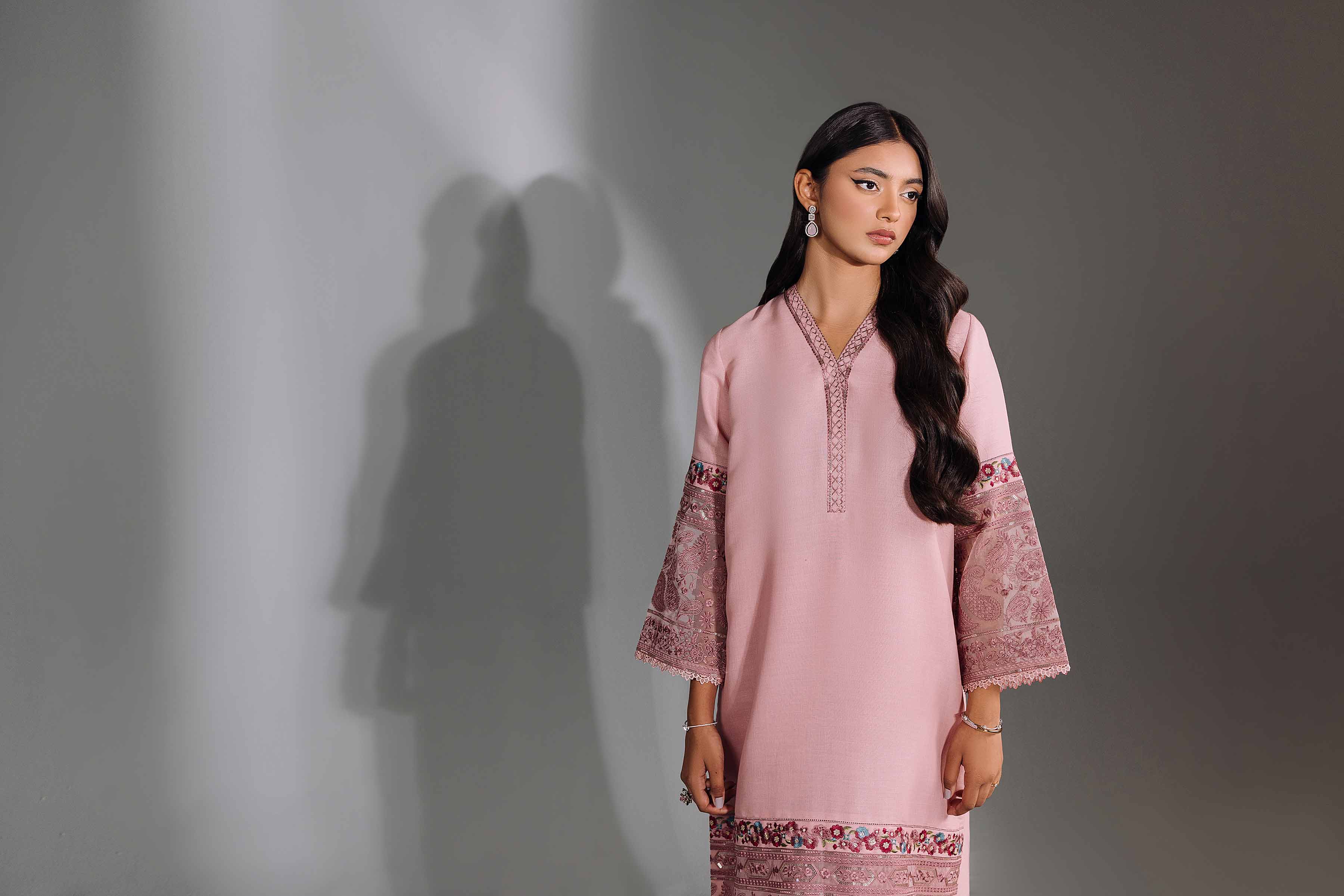 2 Piece - Embroidered Suit - KFW24-73 - Image 6