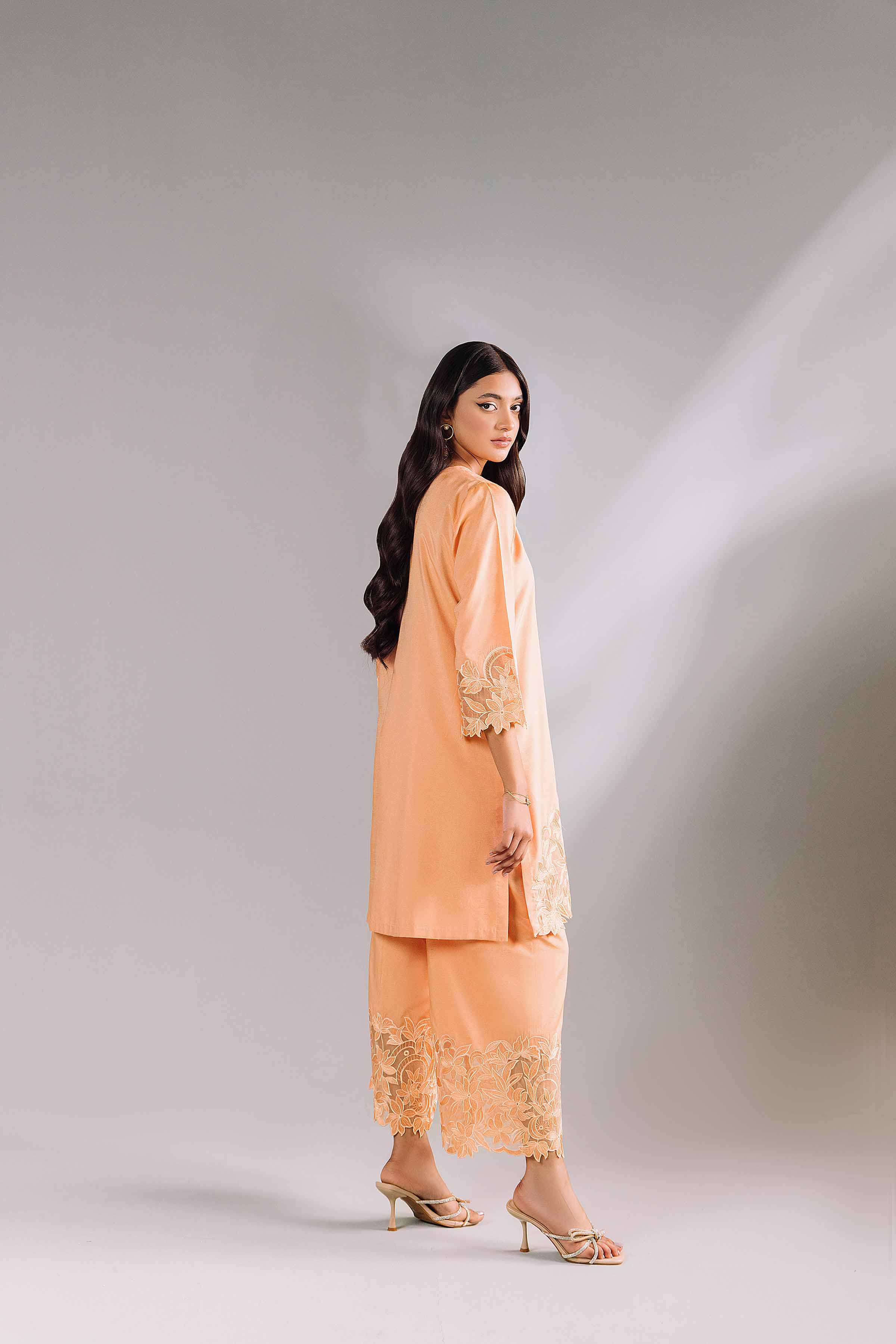 2 Piece - Embroidered Suit - KFW24-74 - Image 3