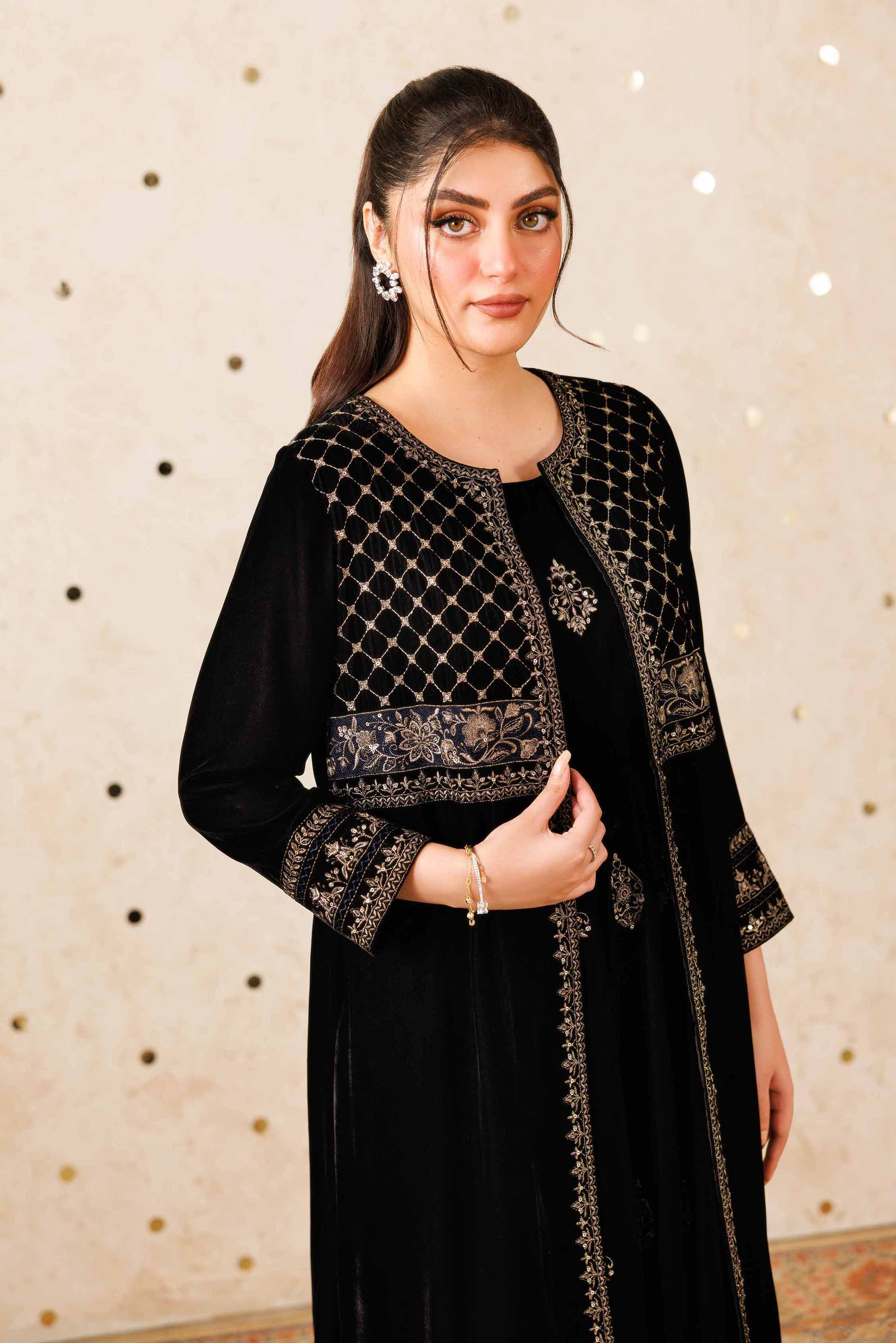 2 Piece - Embroidered Suit - KFW25-01 - Image 2