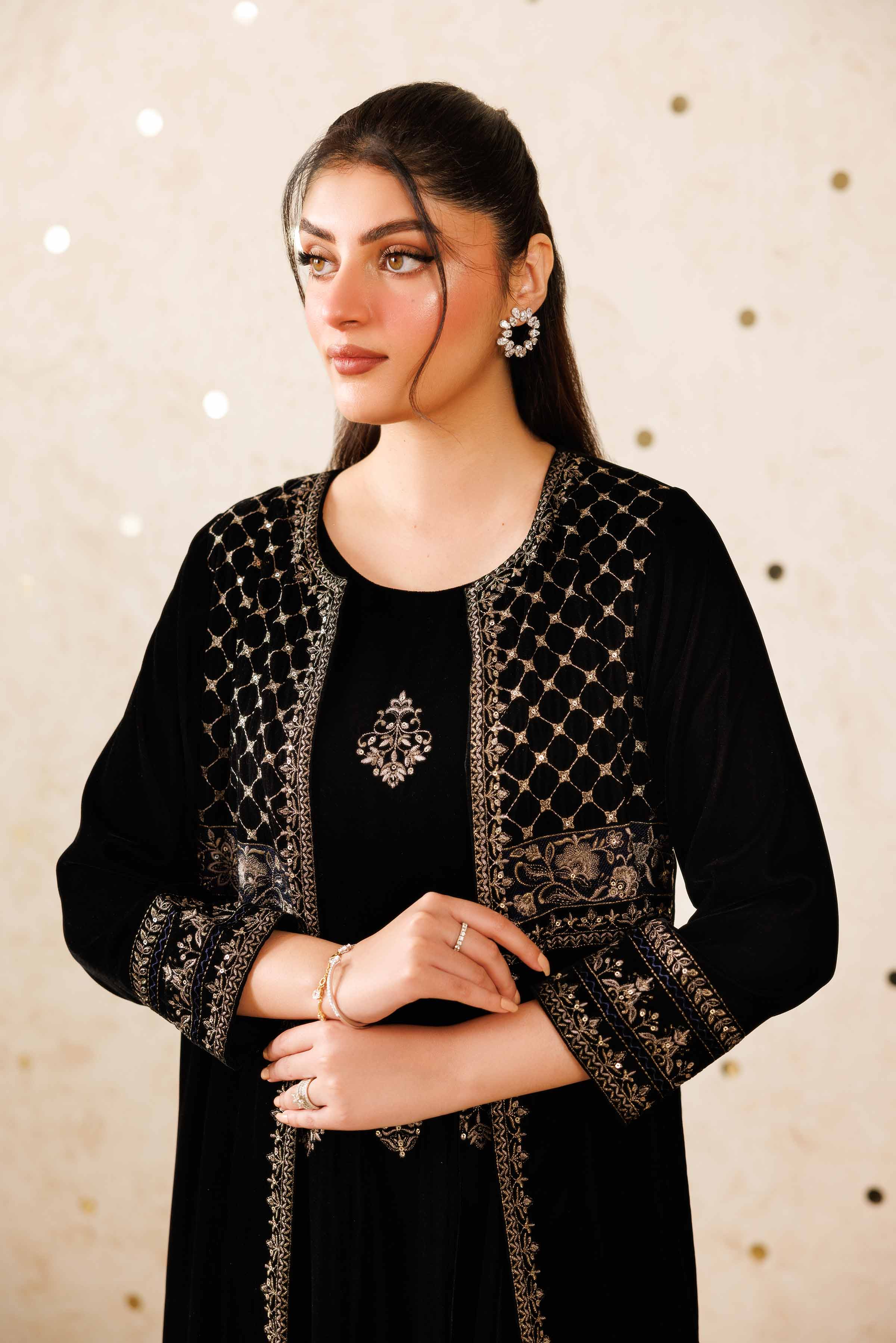 2 Piece - Embroidered Suit - KFW25-01 - Image 5