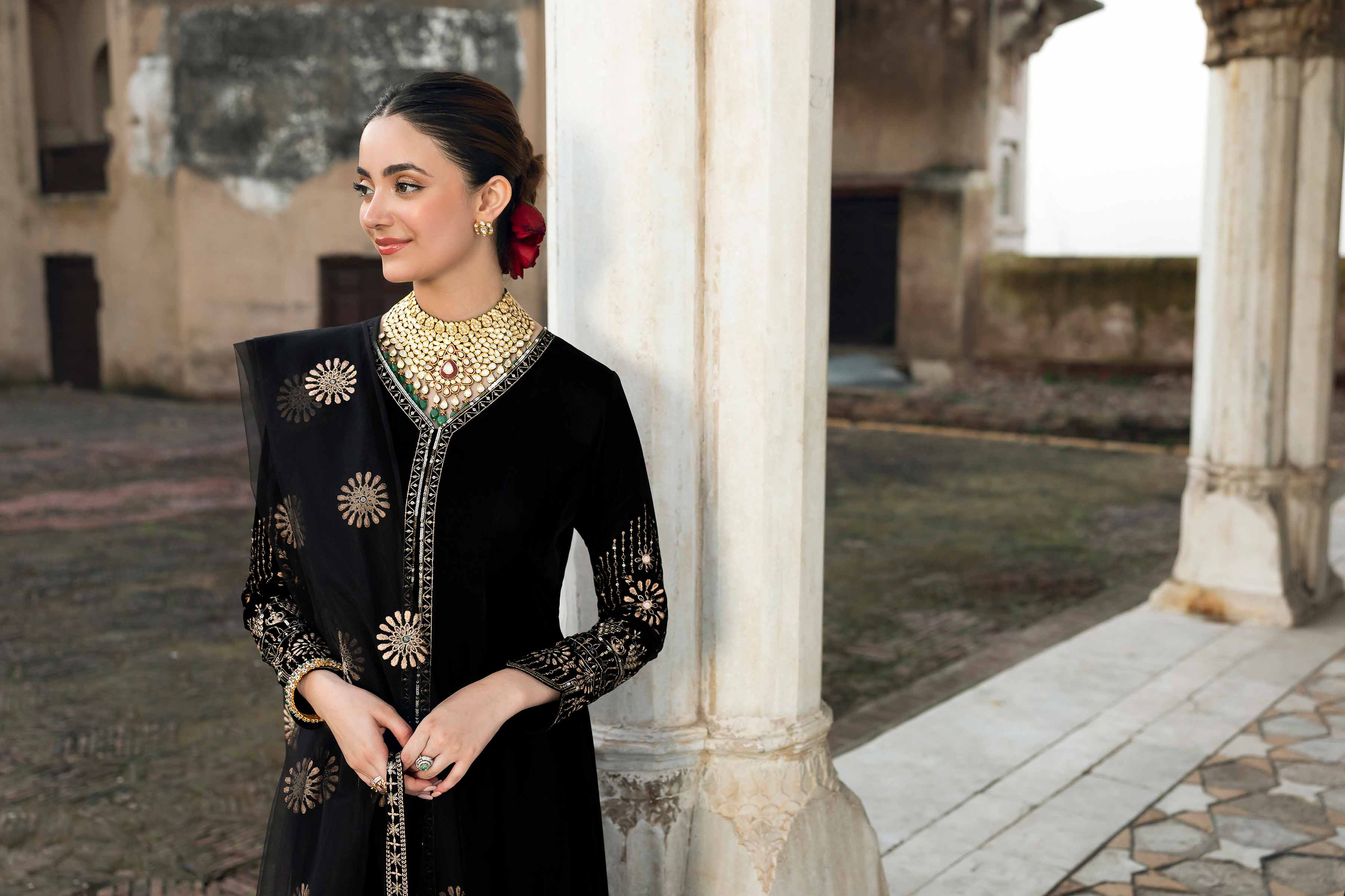 3 Piece - Embroidered Suit - KFW25-02 - Image 9