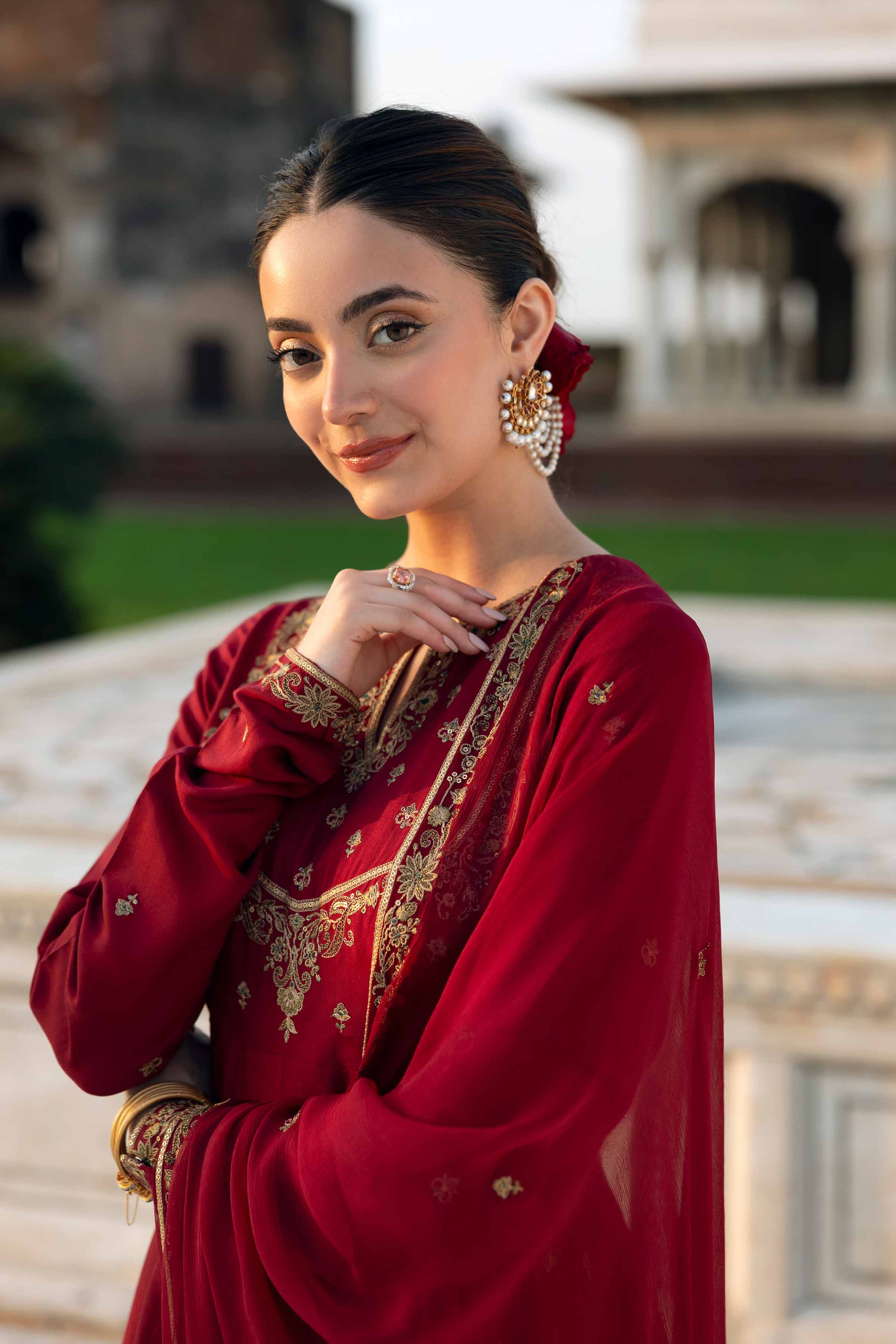 3 Piece - Embroidered Suit - KFW25-06 - Image 7