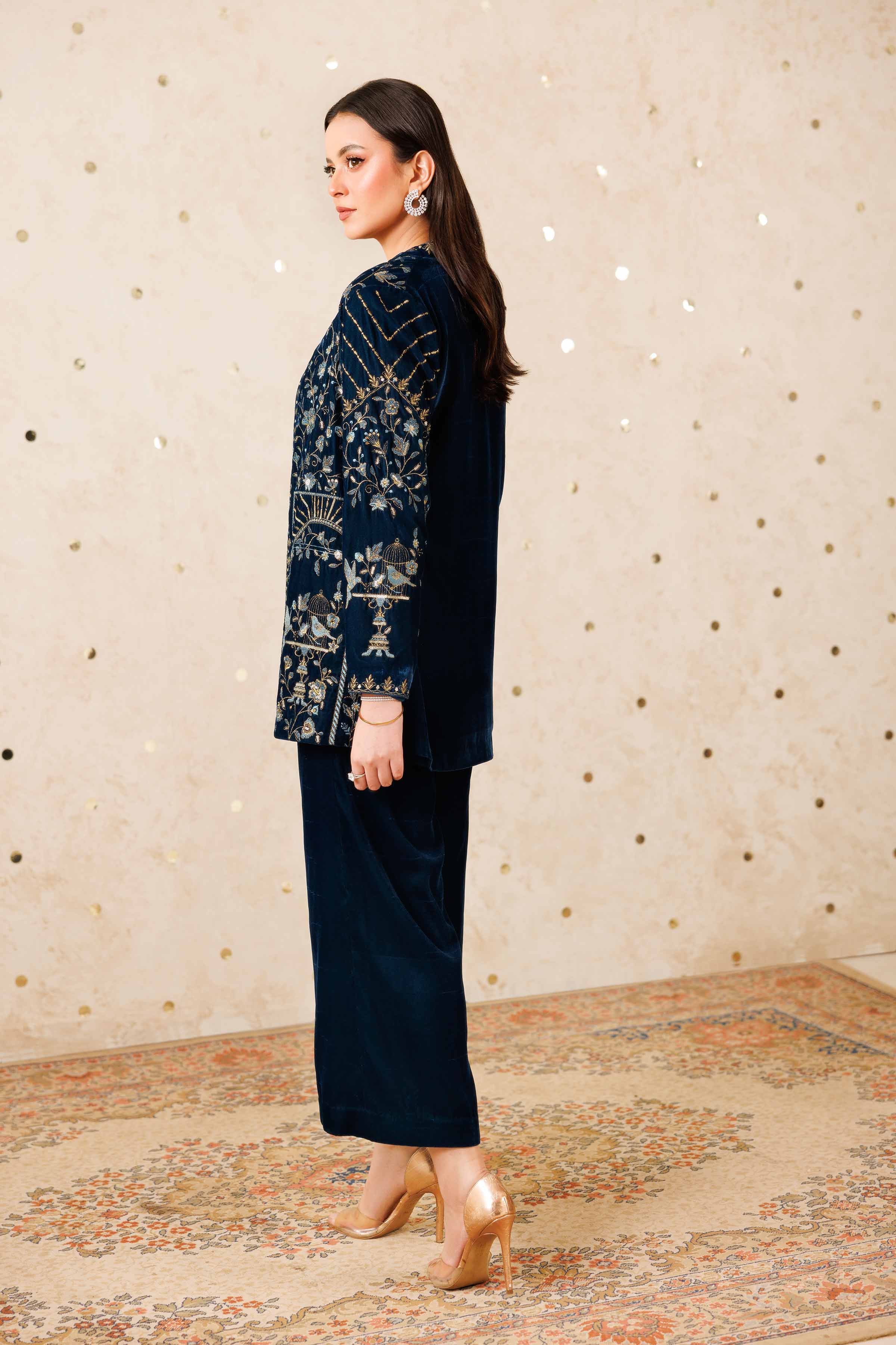 3 Piece - Embroidered Suit - KFW25-10 - Image 5