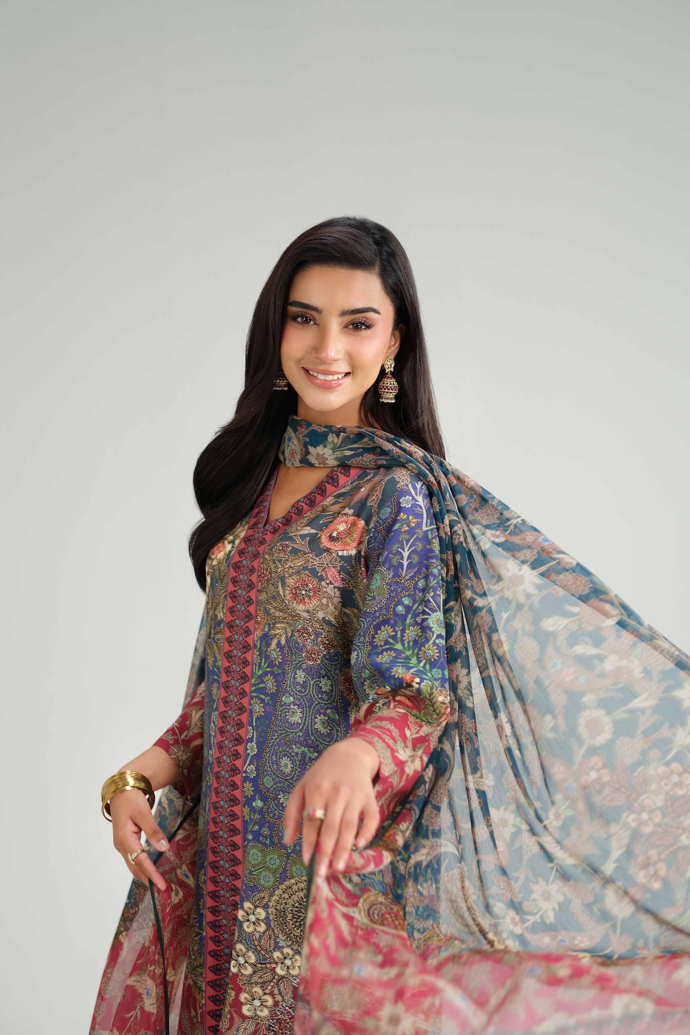 3 Piece - Printed Suit - KFW25-101 - Image 6