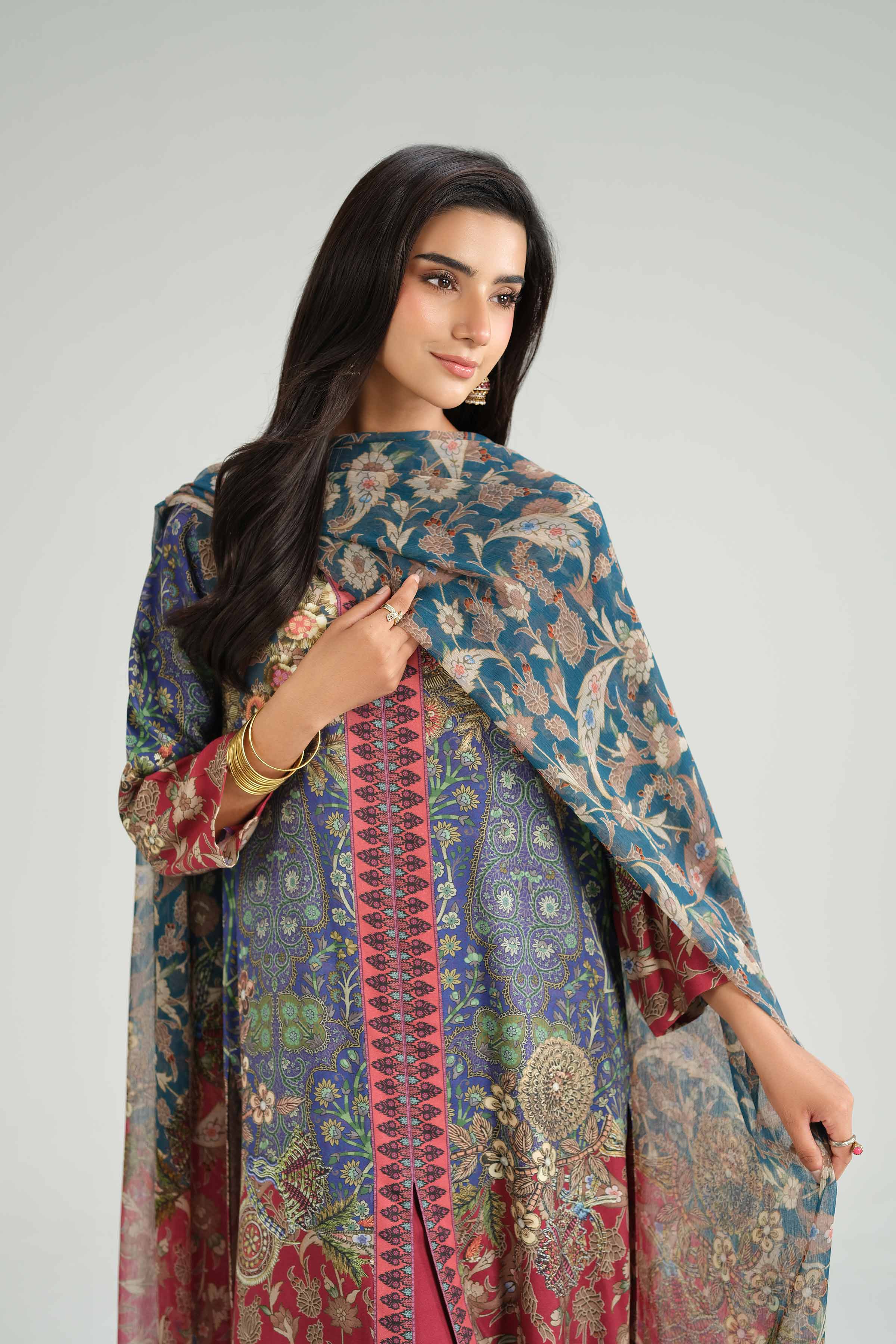 3 Piece - Printed Suit - KFW25-101 - Image 8
