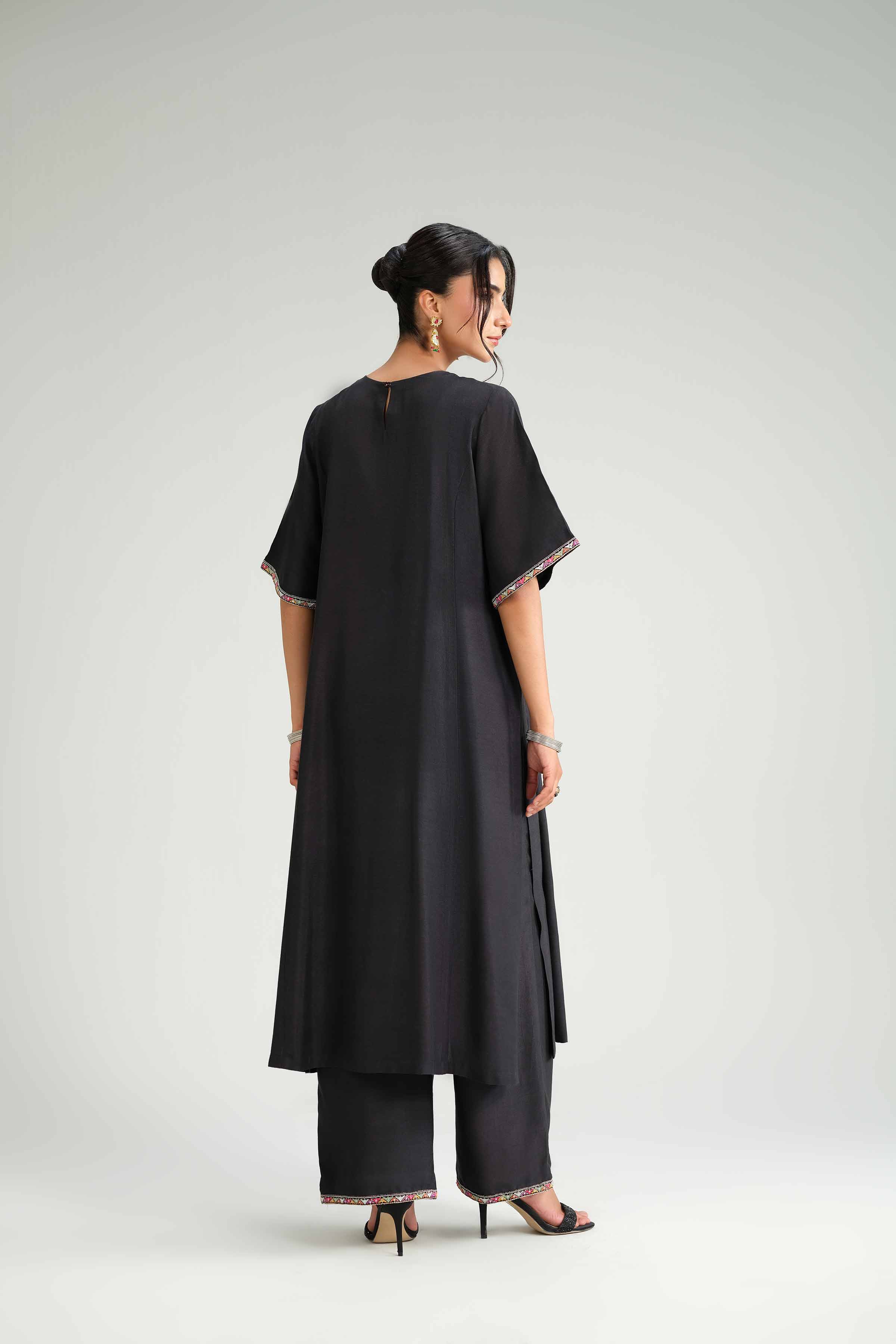 2 Piece - Embroidered Suit - KFW25-105 - Image 5