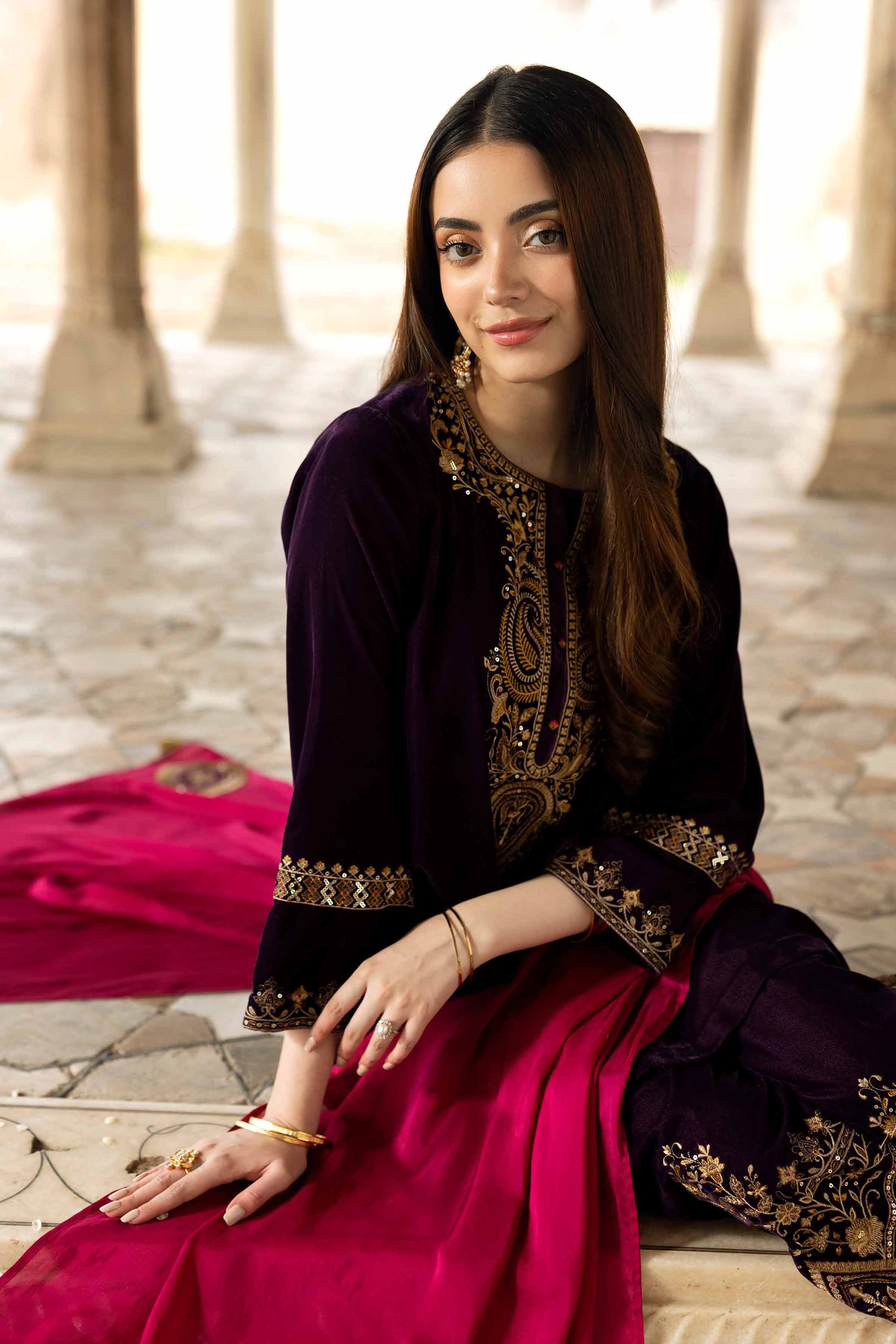 3 Piece - Embroidered Suit - KFW25-14 - Image 2