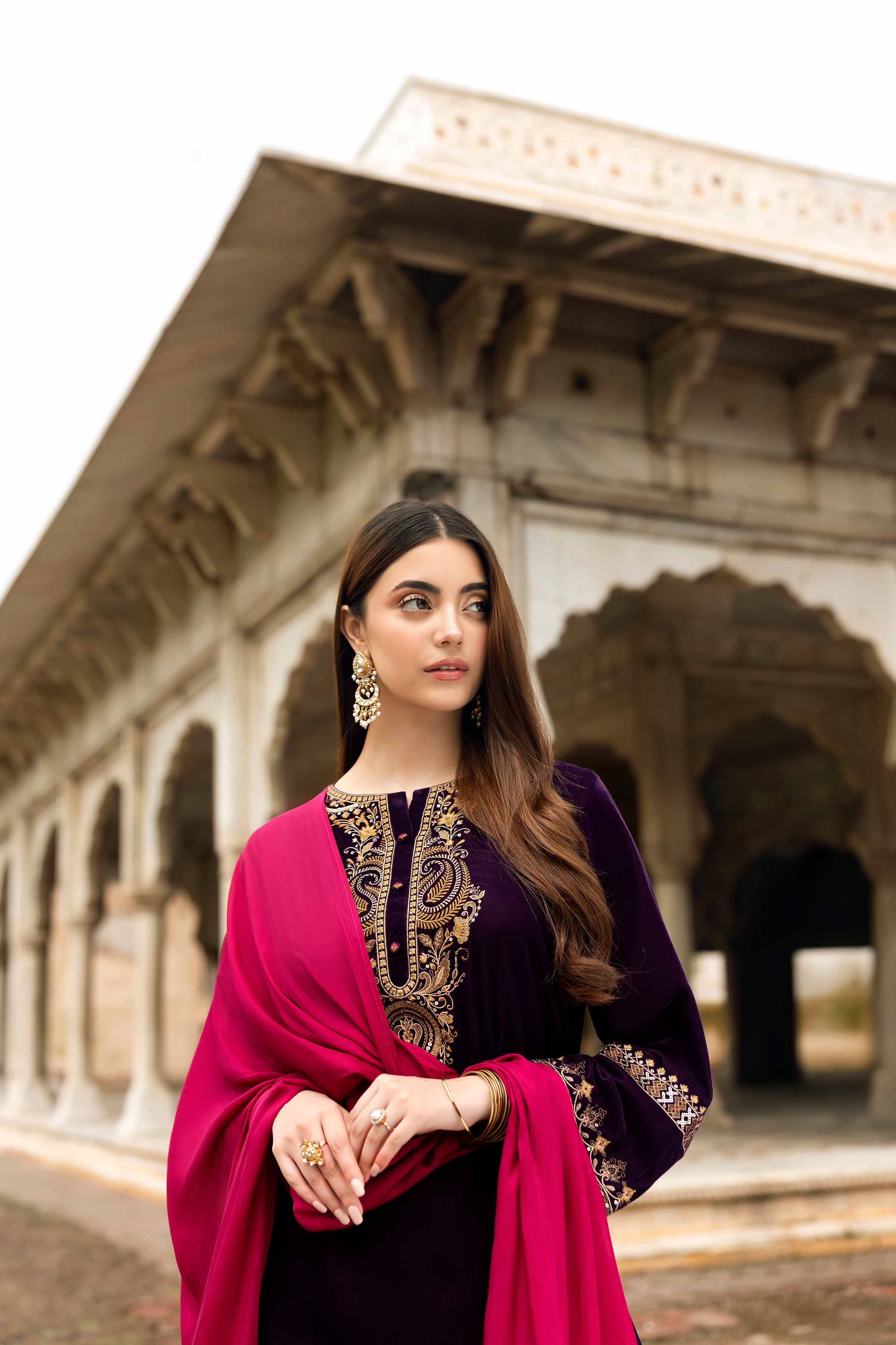 3 Piece - Embroidered Suit - KFW25-14 - Image 7