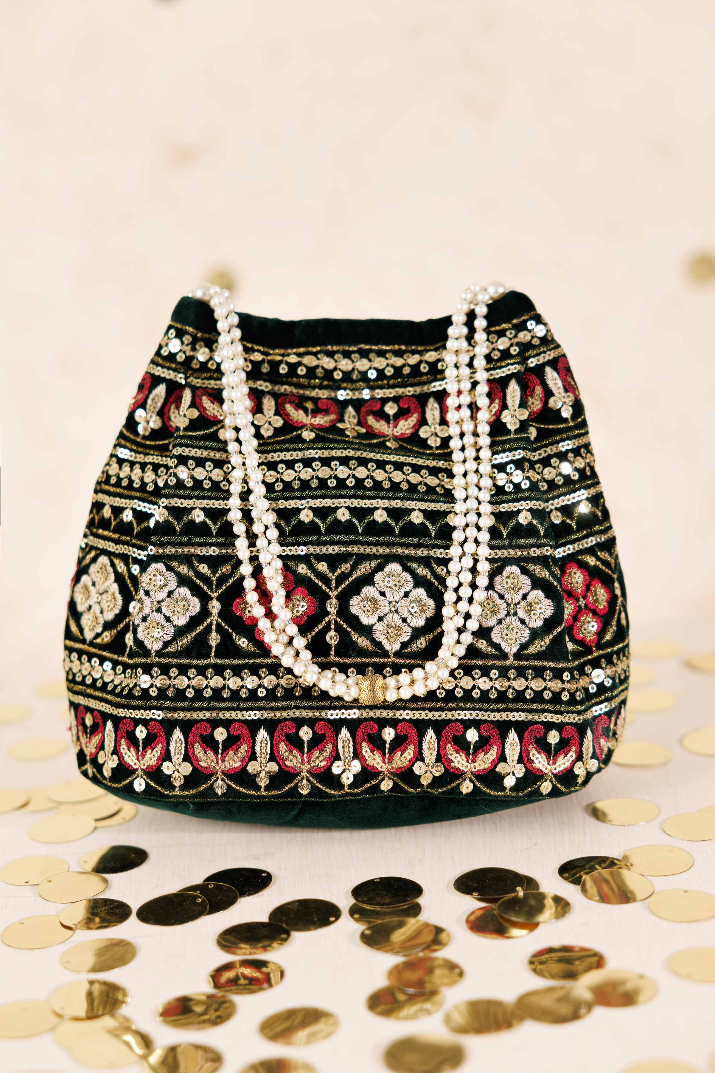 Embroidered Pouch - KFW25-146