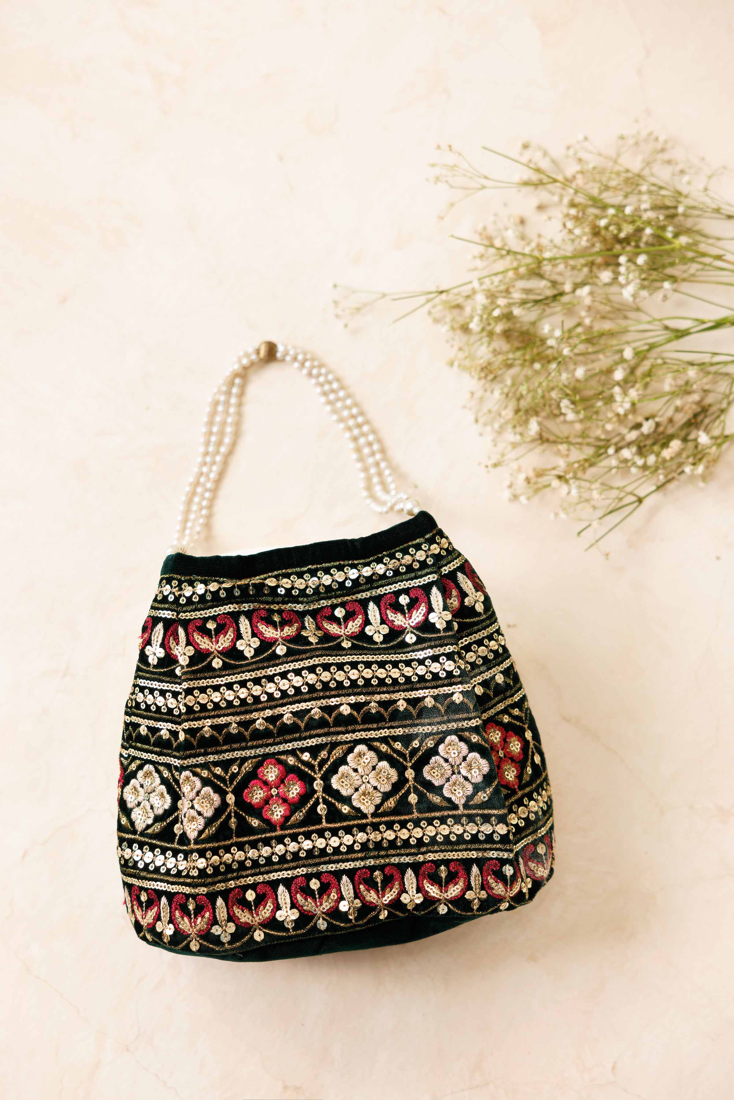 Embroidered Pouch - KFW25-146 - Image 5