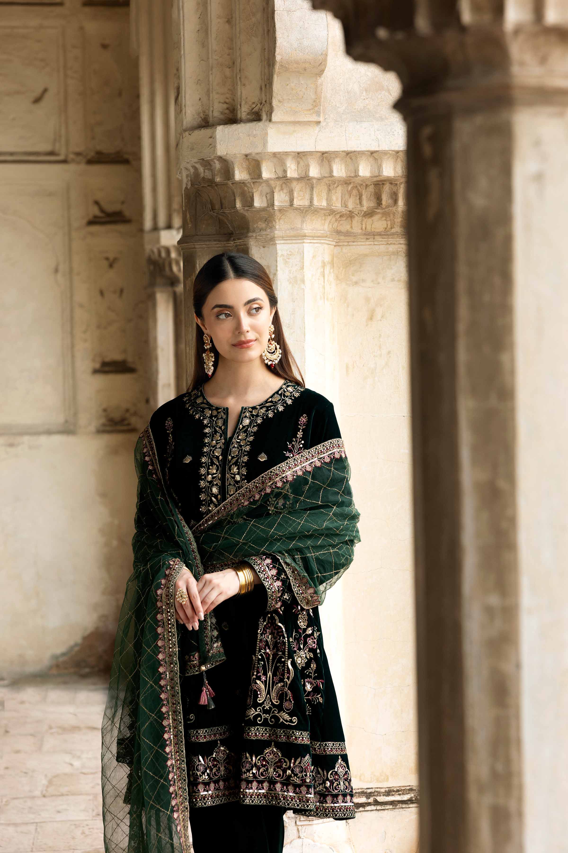 3 Piece - Embroidered Suit - KFW25-16 - Image 8