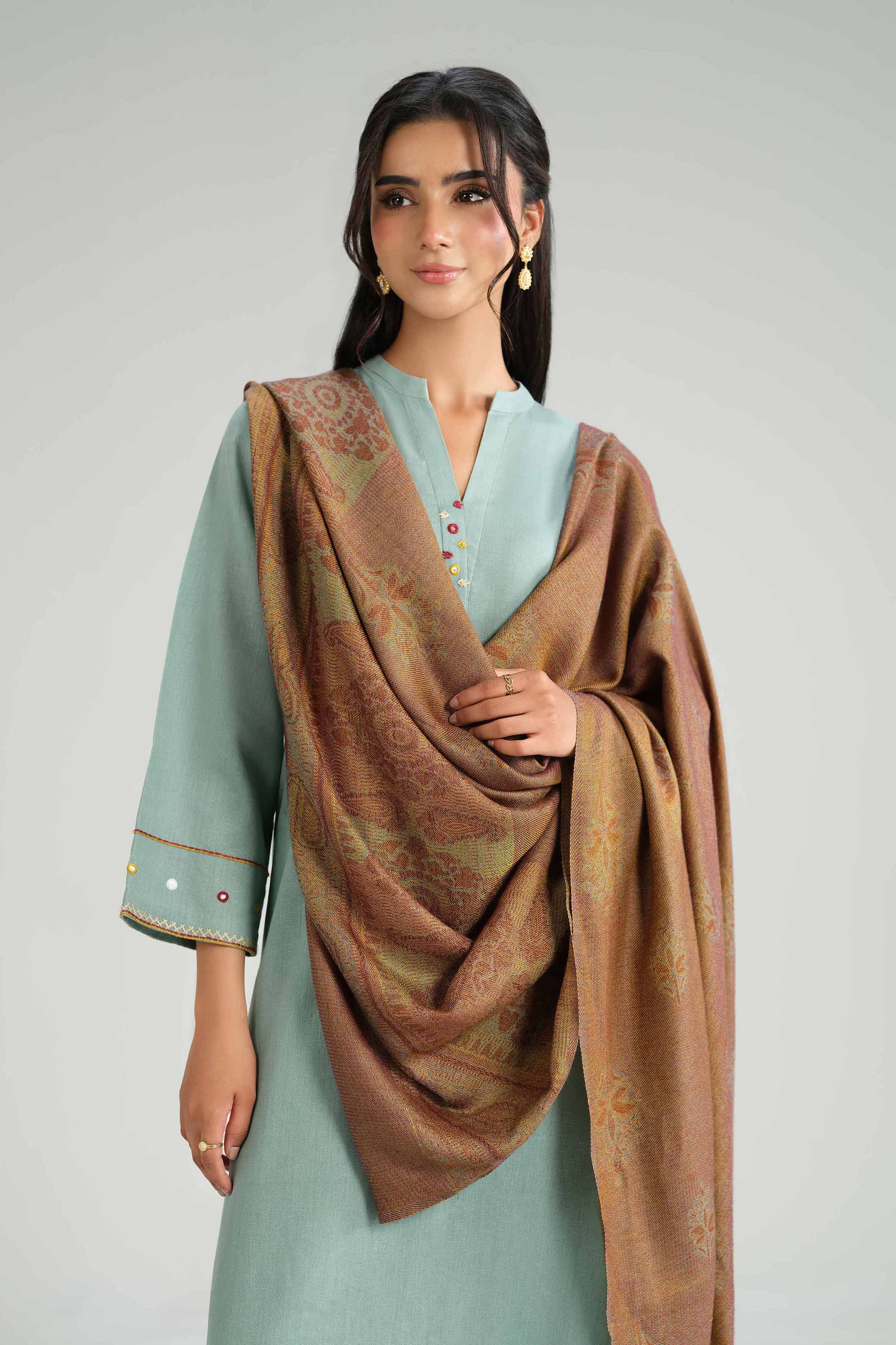 3 Piece - Embroidered Suit - KFW25-162