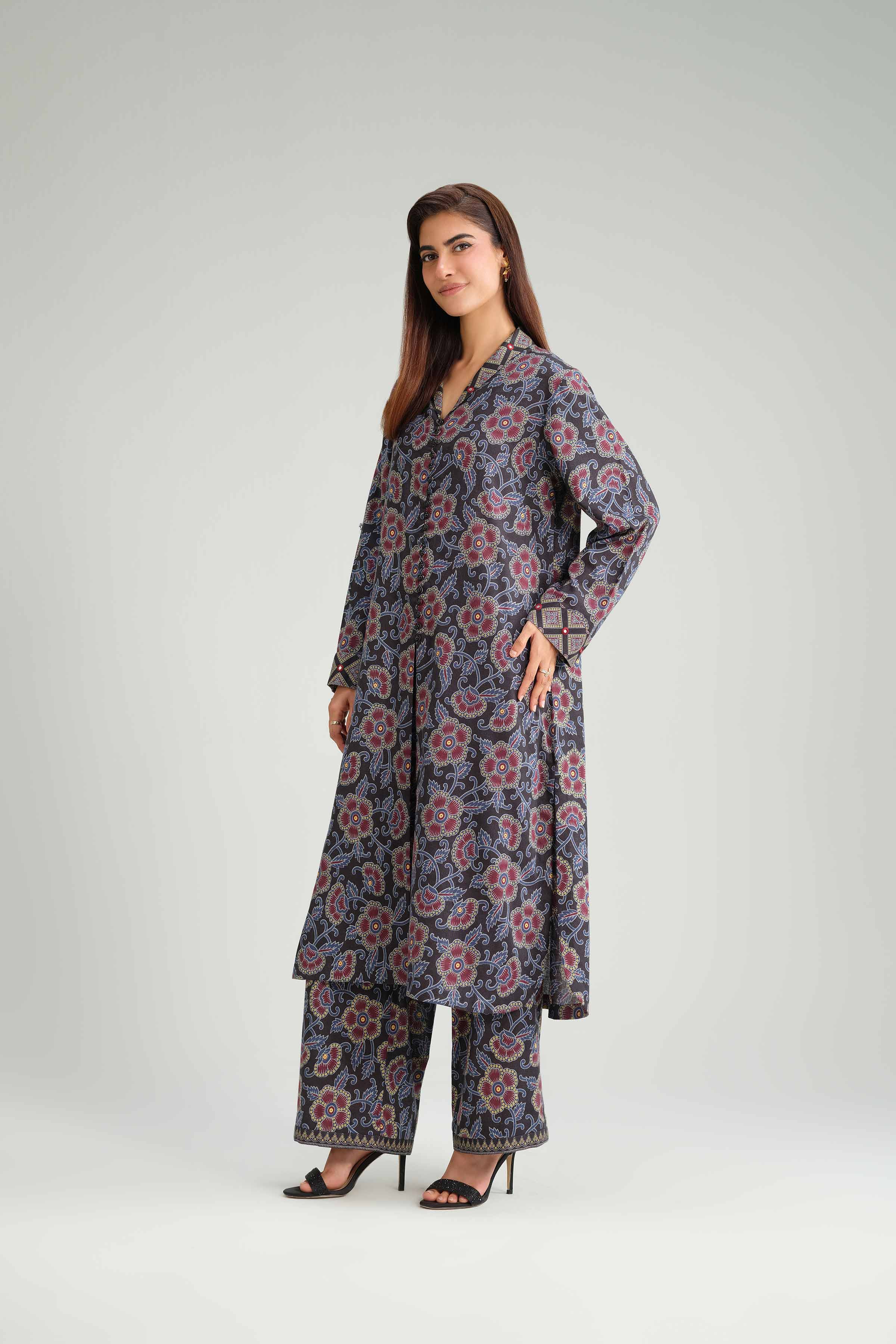 2 Piece - Printed Suit - KFW25-165 - Image 4