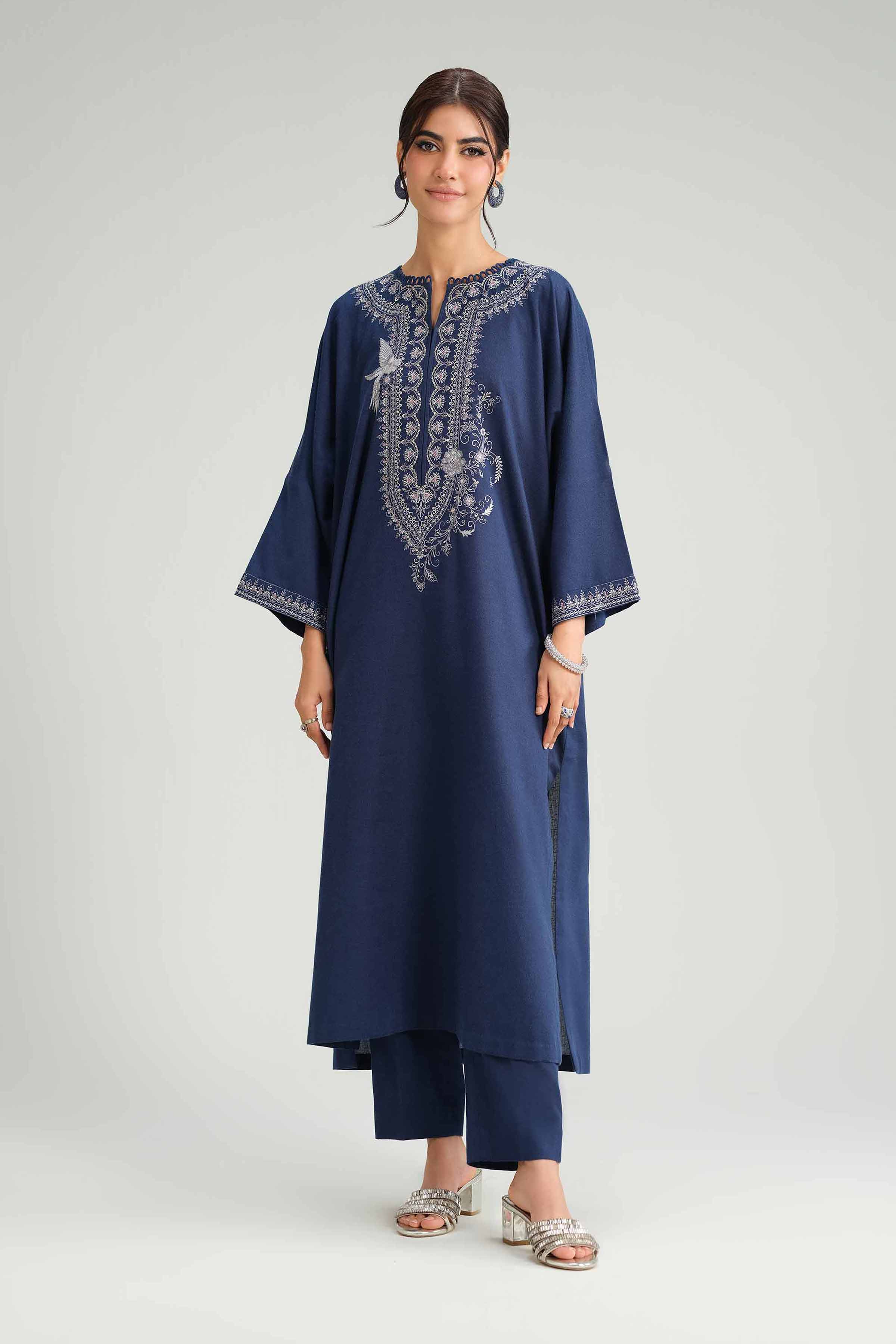 2 Piece - Embroidered Suit - KFW25-169