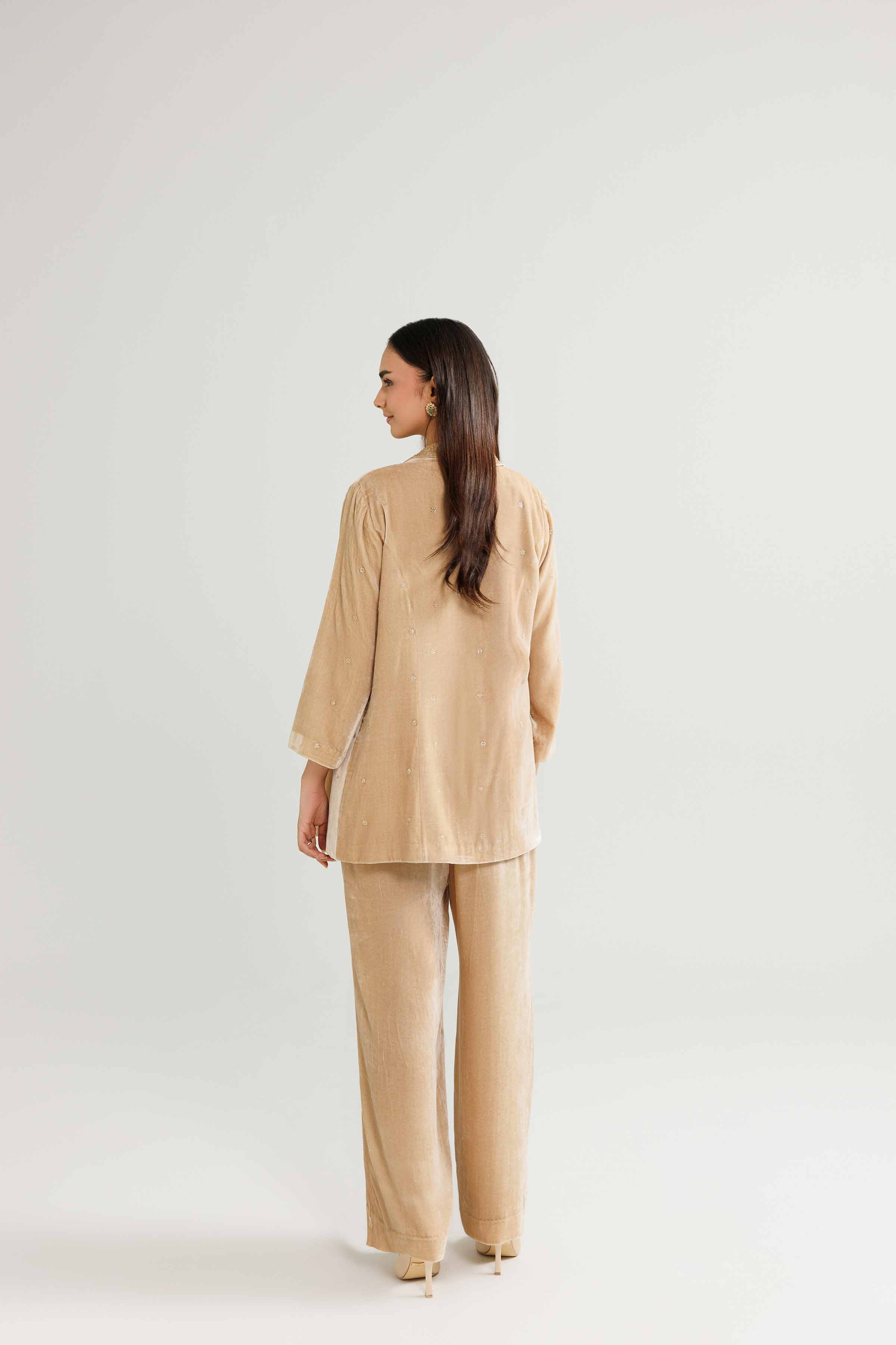 3 Piece - Embroidered Suit - KFW25-17 - Image 4
