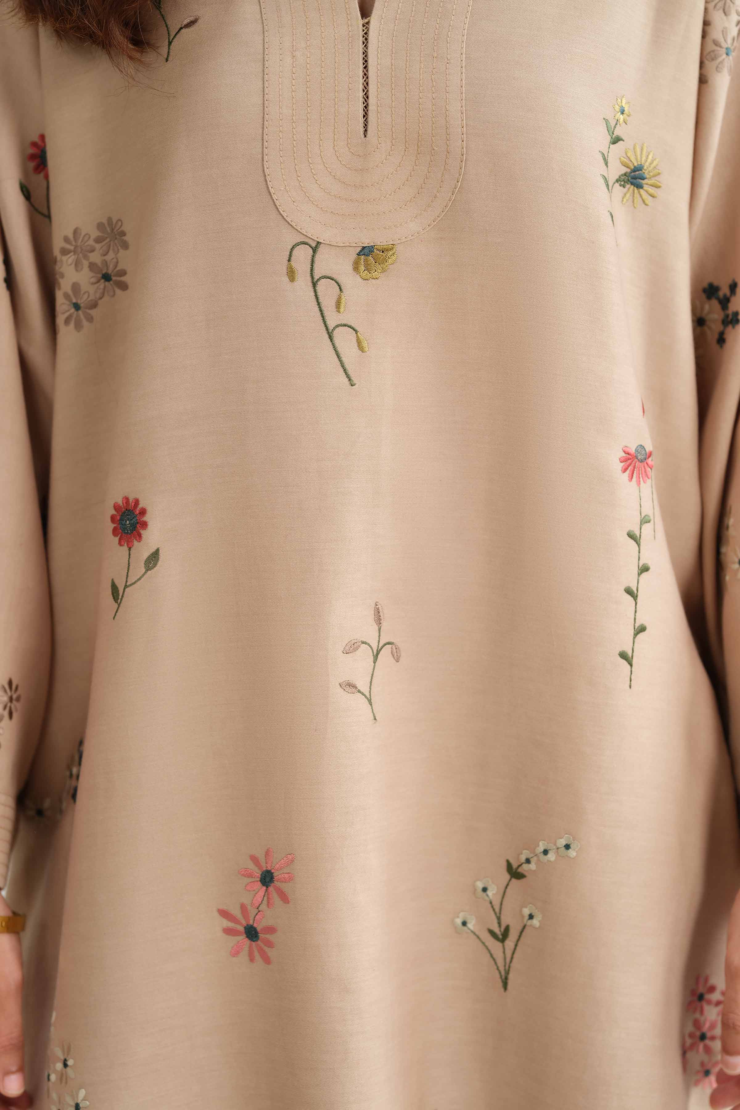 2 Piece - Embroidered Suit - KFW25-171 - Image 8