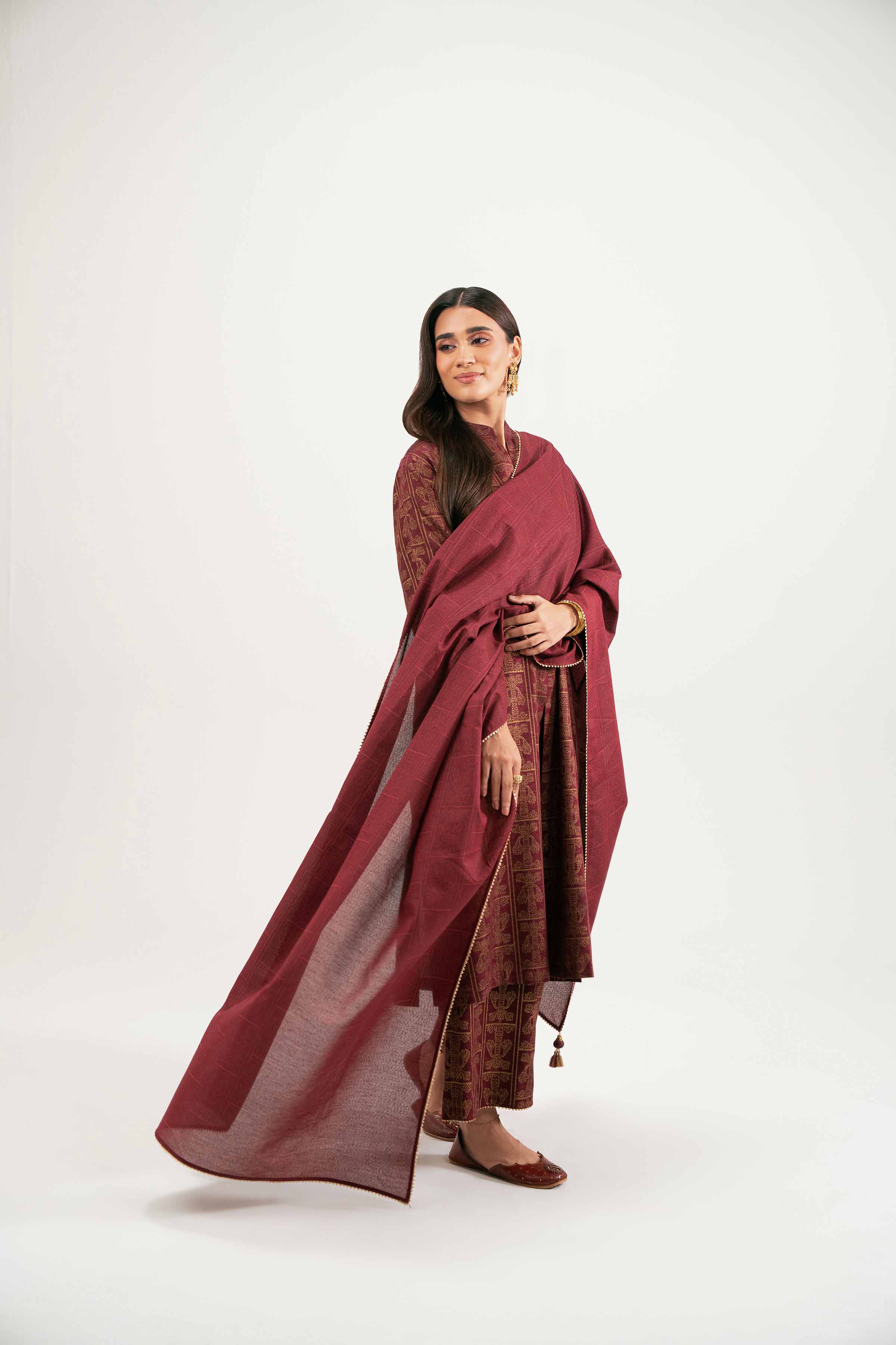 3 Piece - Printed Suit - KFW25-172 - Image 8
