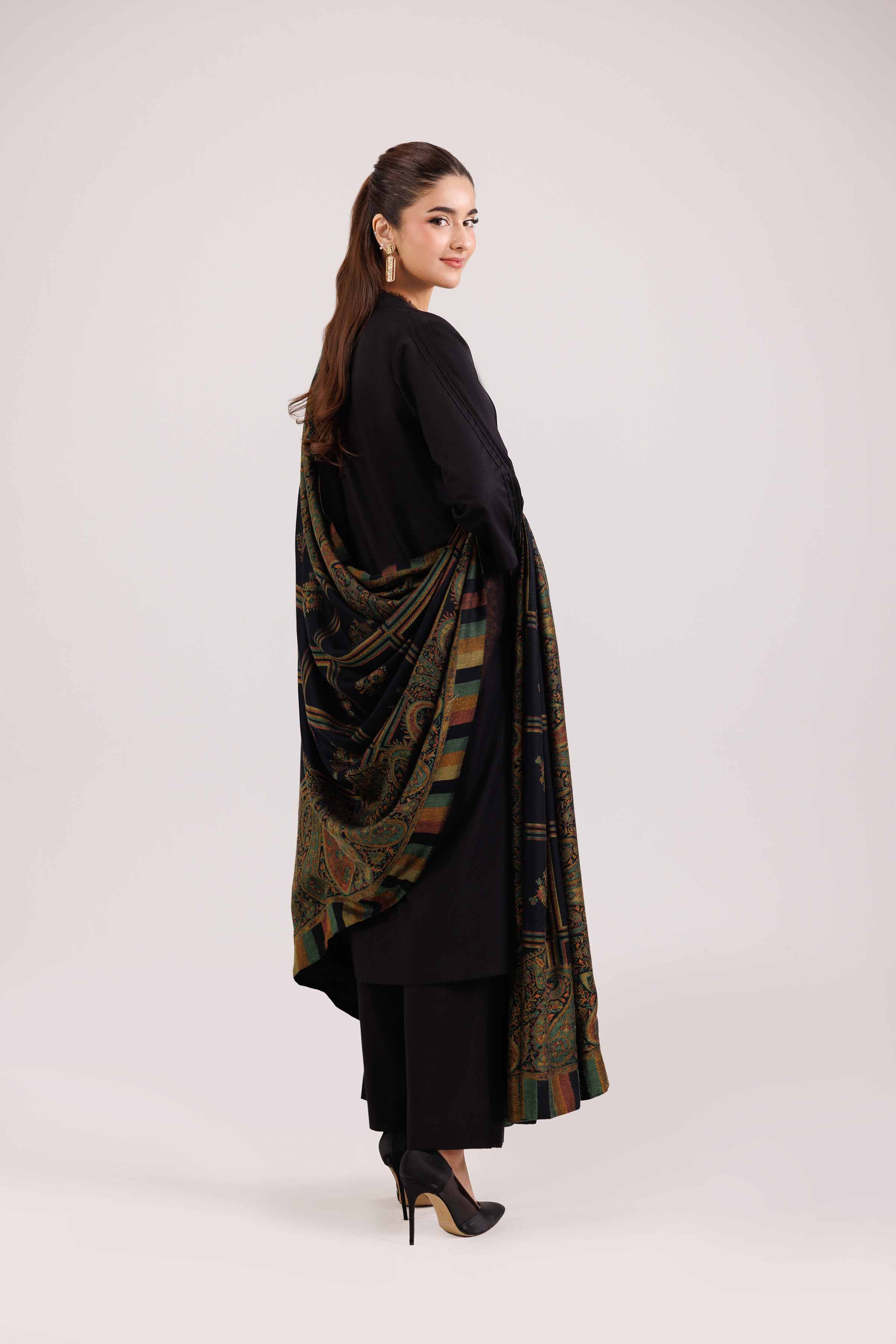 3 Piece - Embroidered Suit - KFW25-177 - Image 3