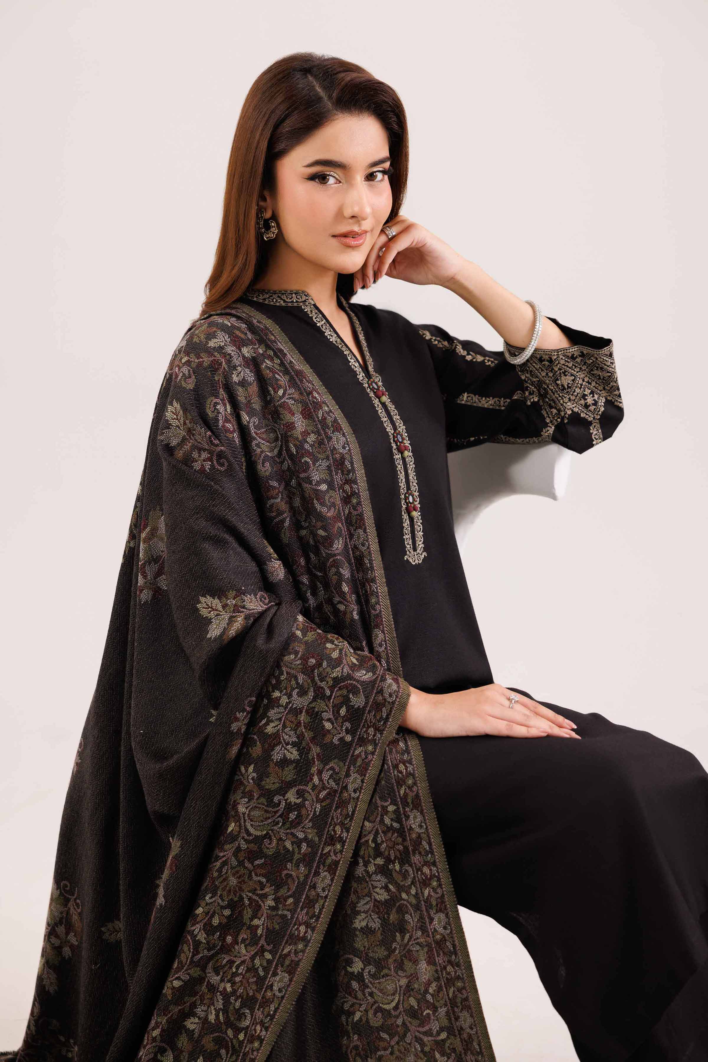 3 Piece - Embroidered Suit - KFW25-181