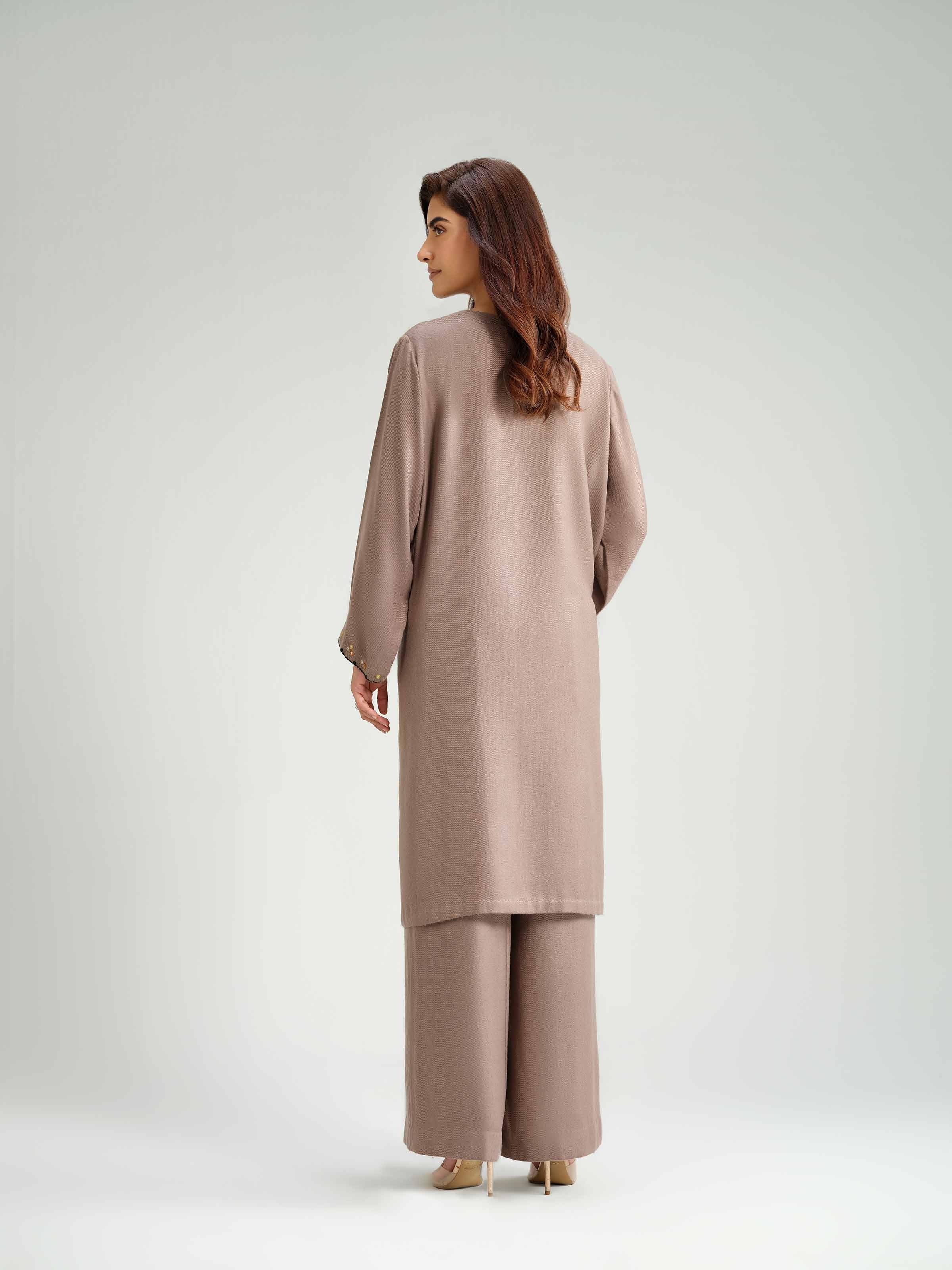 2 Piece - Embroidered Suit - KFW25-200 - Image 3