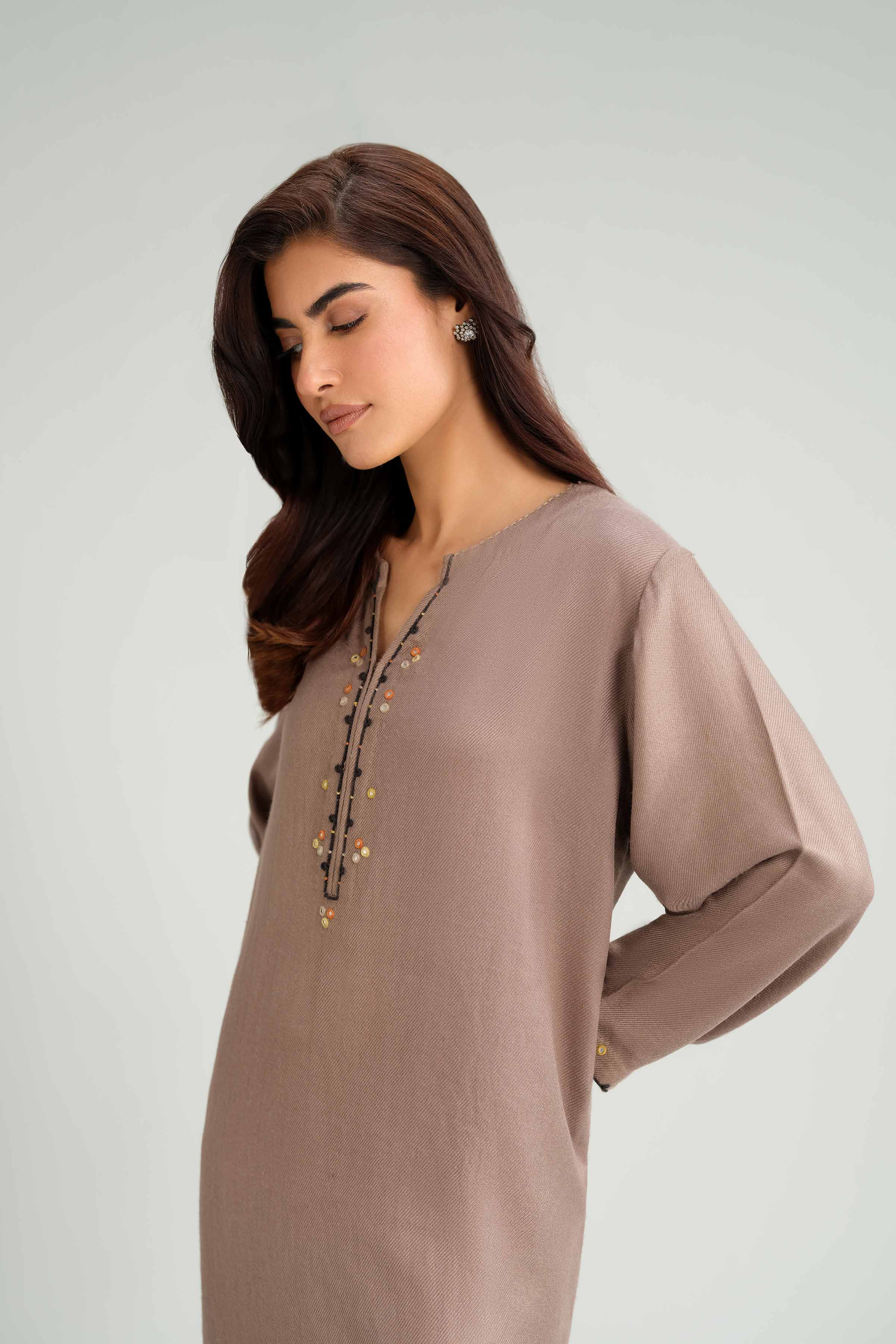 2 Piece - Embroidered Suit - KFW25-200 - Image 5