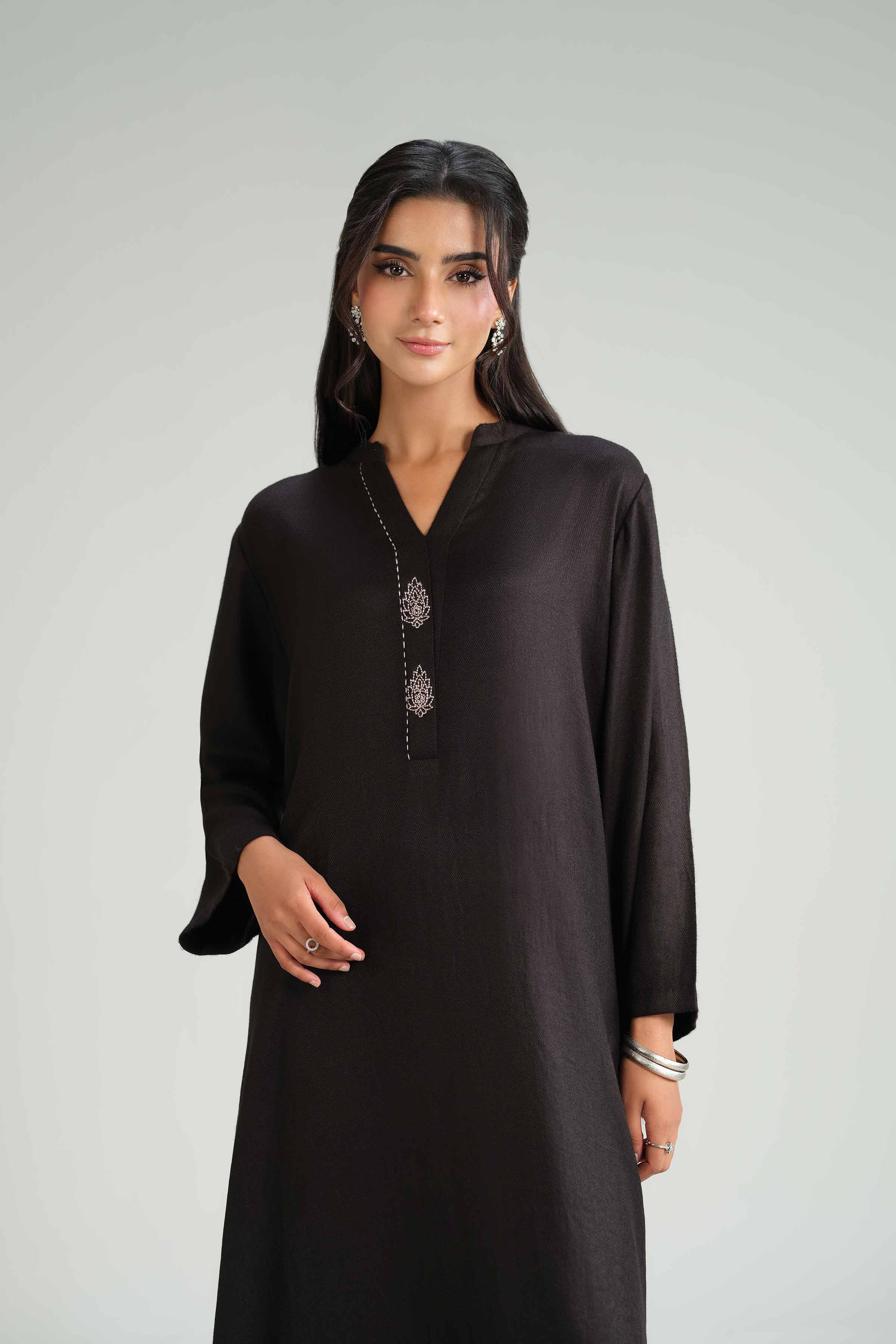 2 Piece - Embroidered Suit - KFW25-202 - Image 3