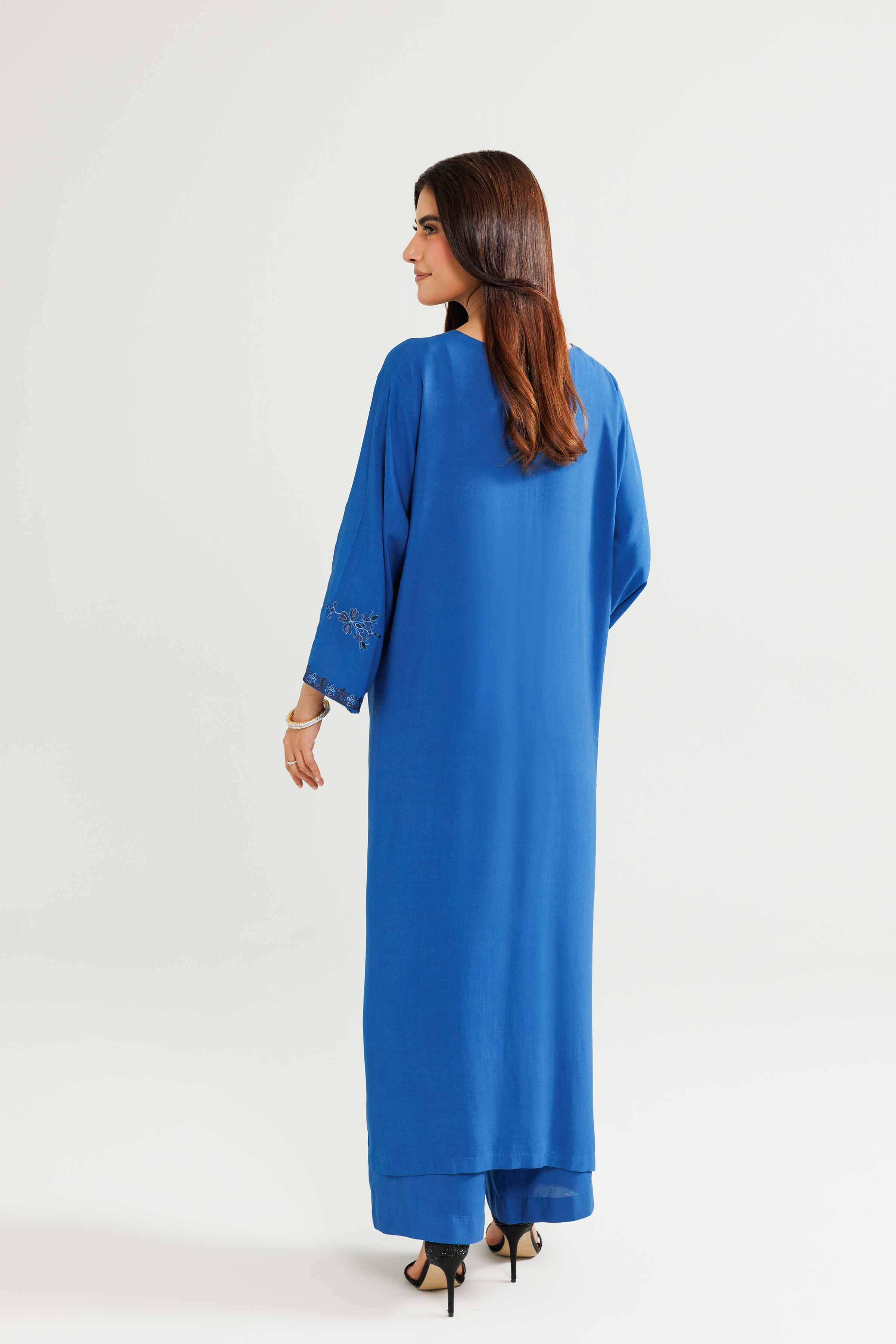 2 Piece - Embroidered Suit - KFW25-212 - Image 3