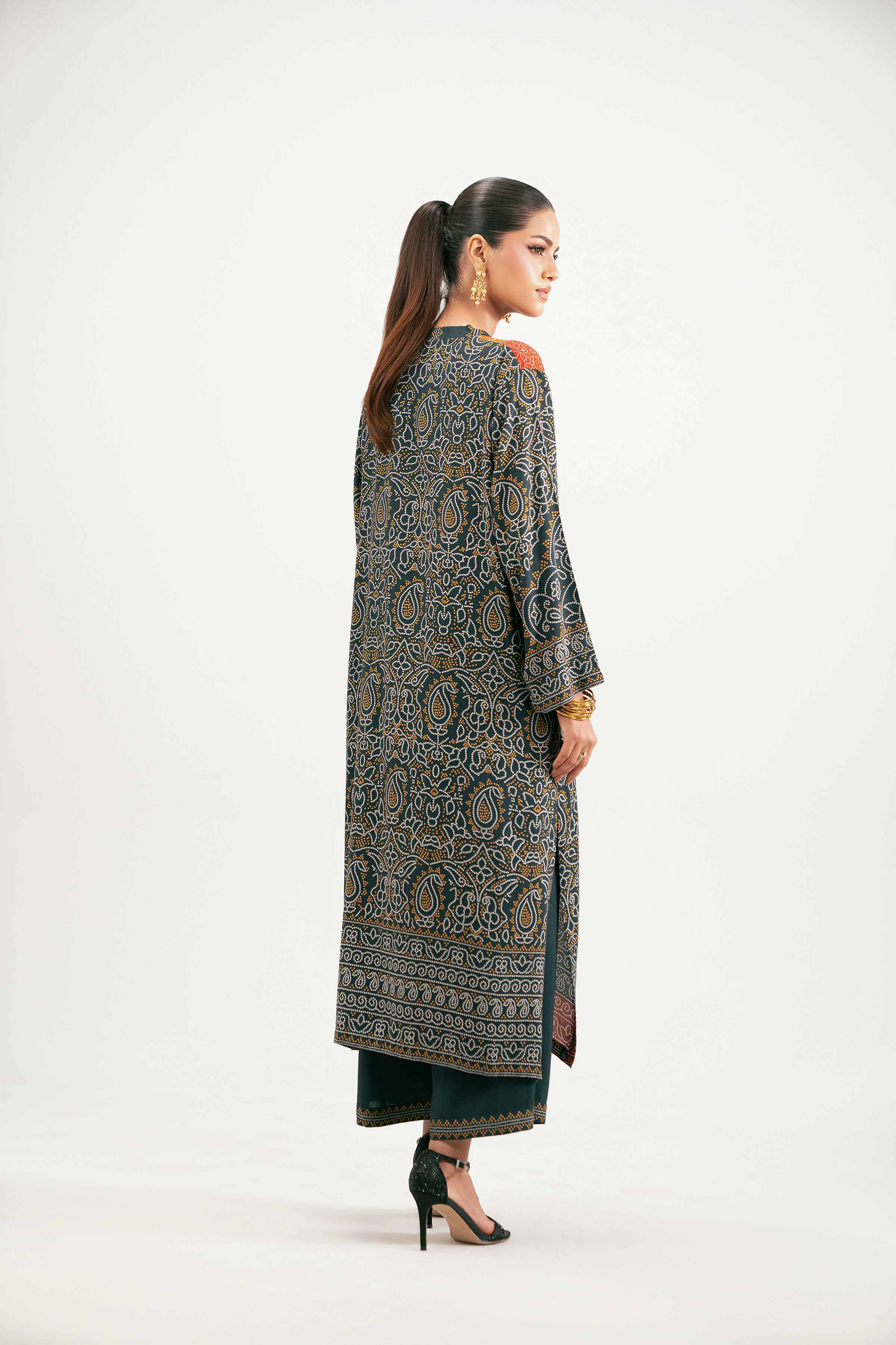 2 Piece - Printed Suit - KFW25-217 - Image 3