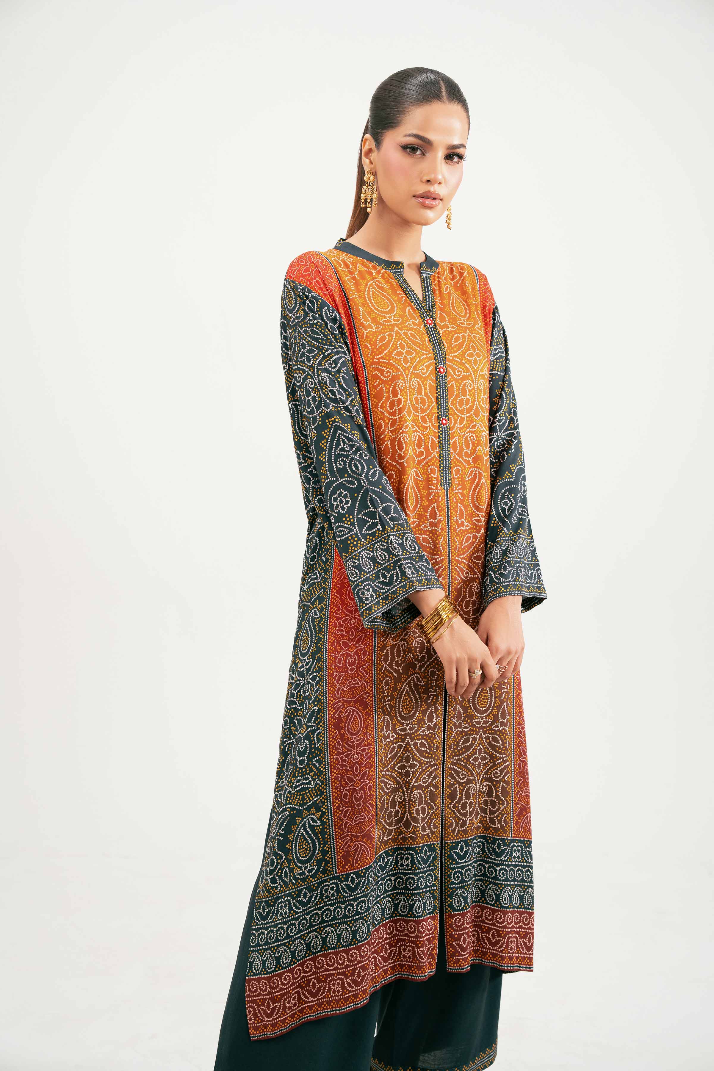 2 Piece - Printed Suit - KFW25-217 - Image 4