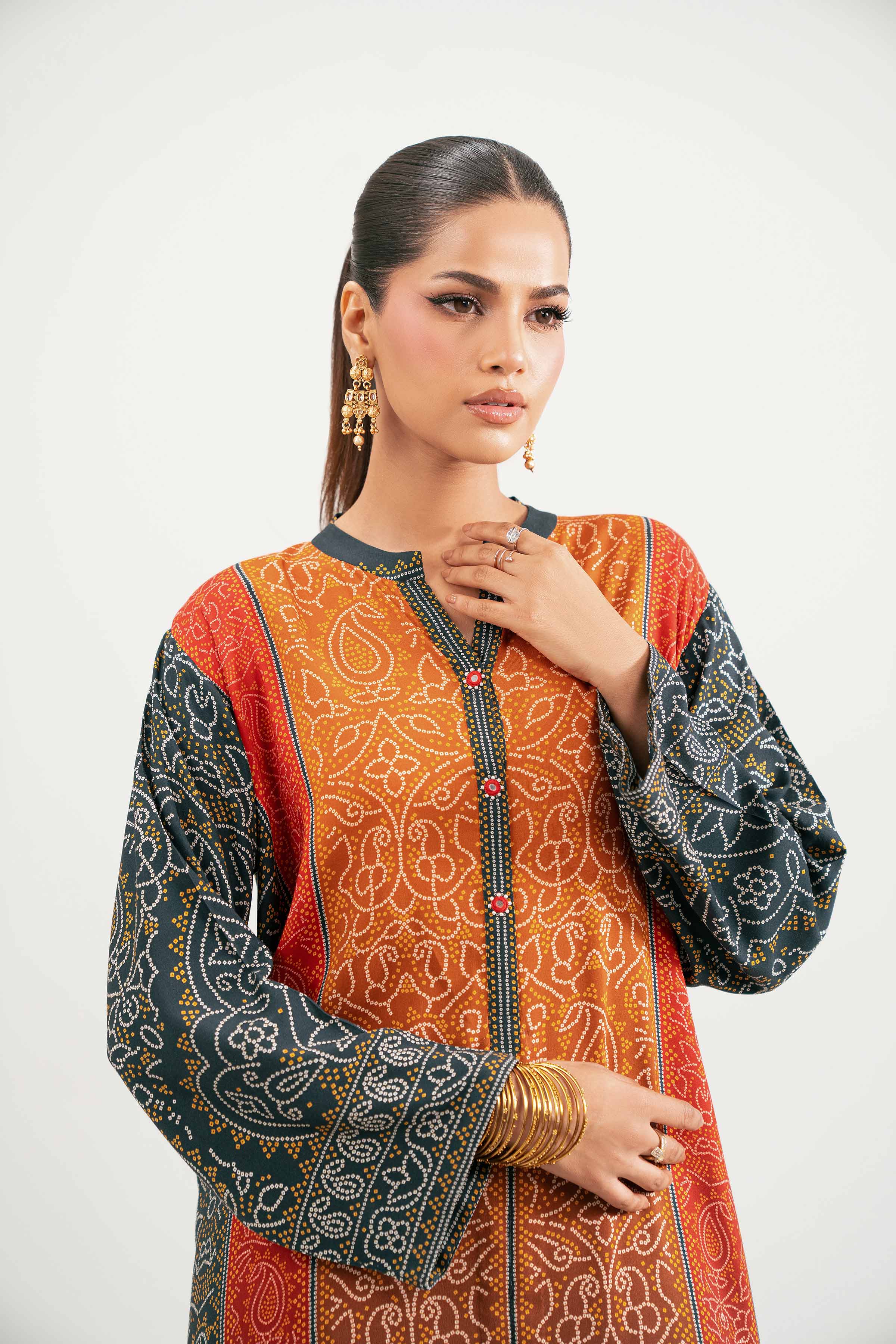 2 Piece - Printed Suit - KFW25-217 - Image 5
