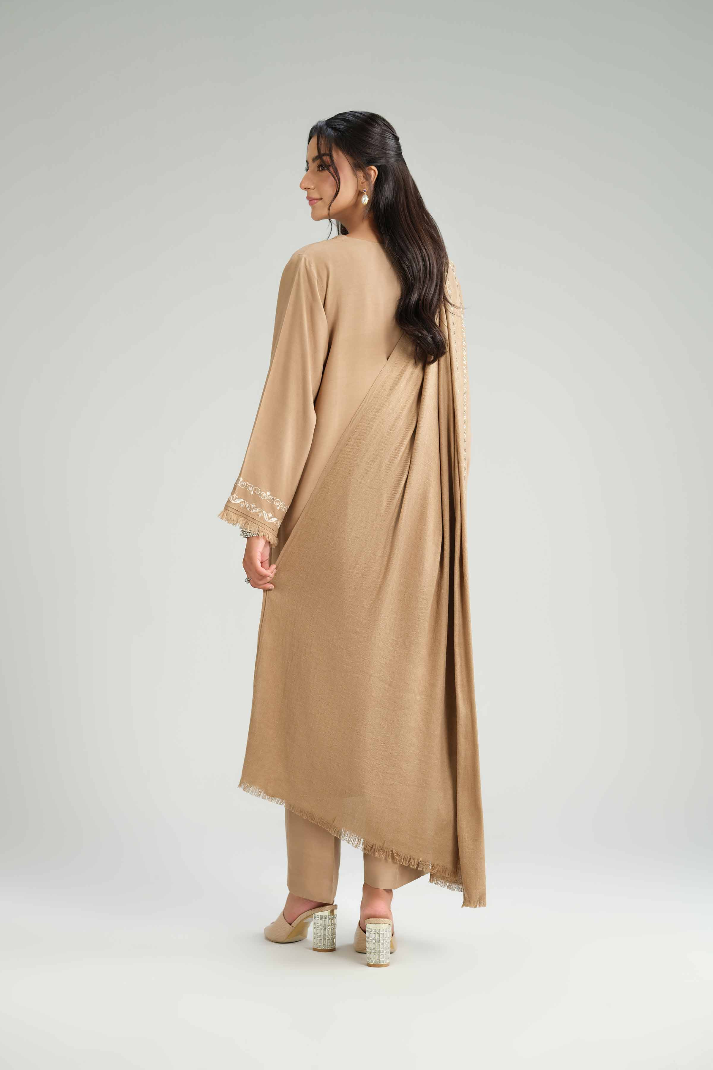 3 Piece - Embroidered Suit - KFW25-67 - Image 3
