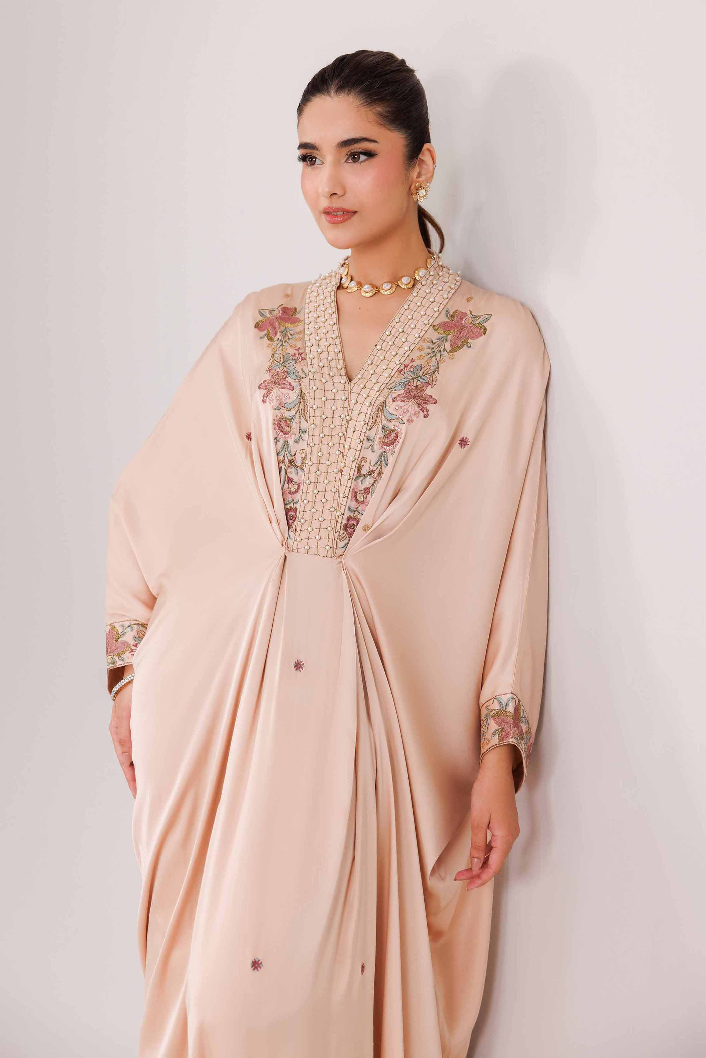 2 Piece - Embroidered Suit - KFW25-70 - Image 2