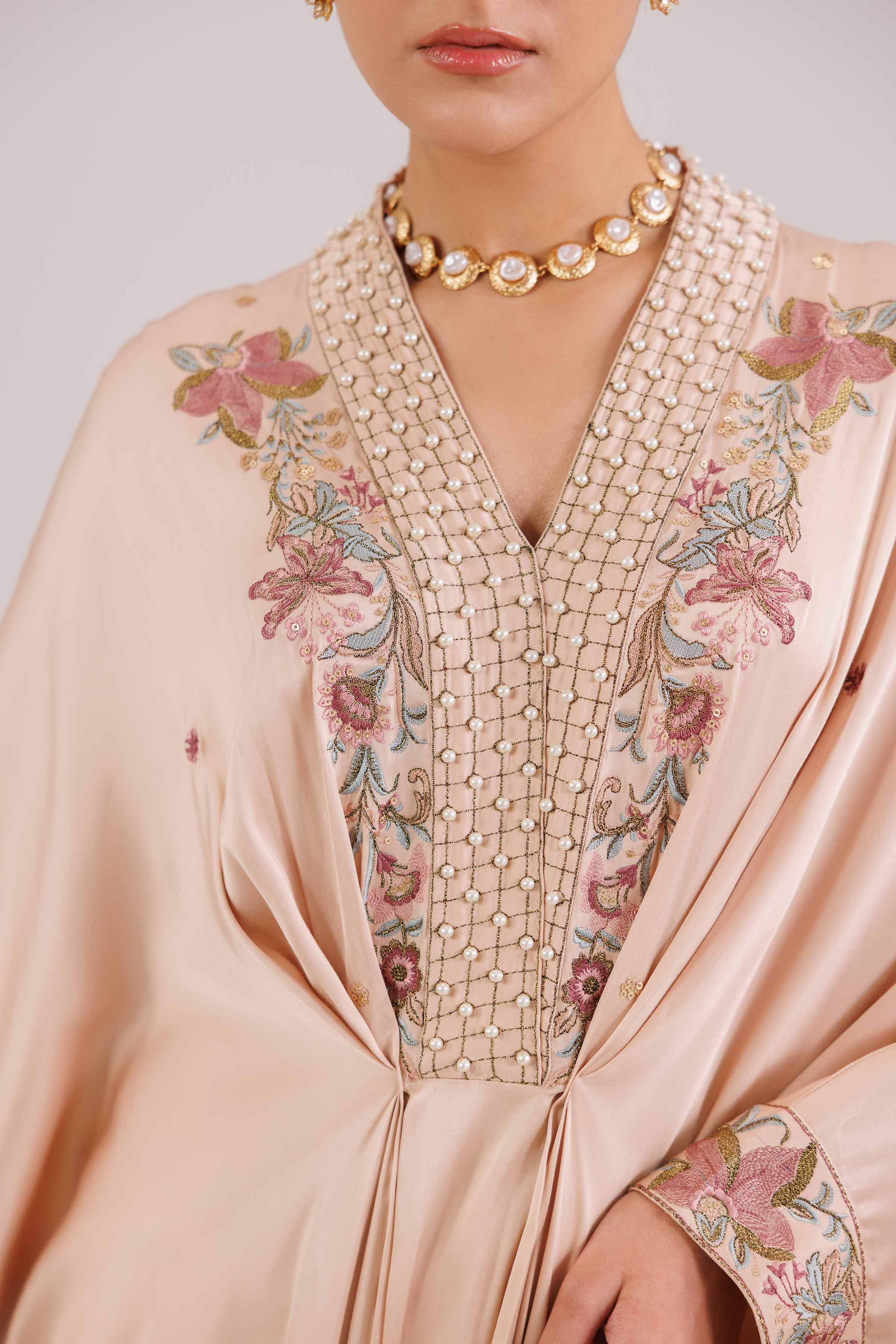 2 Piece - Embroidered Suit - KFW25-70 - Image 7